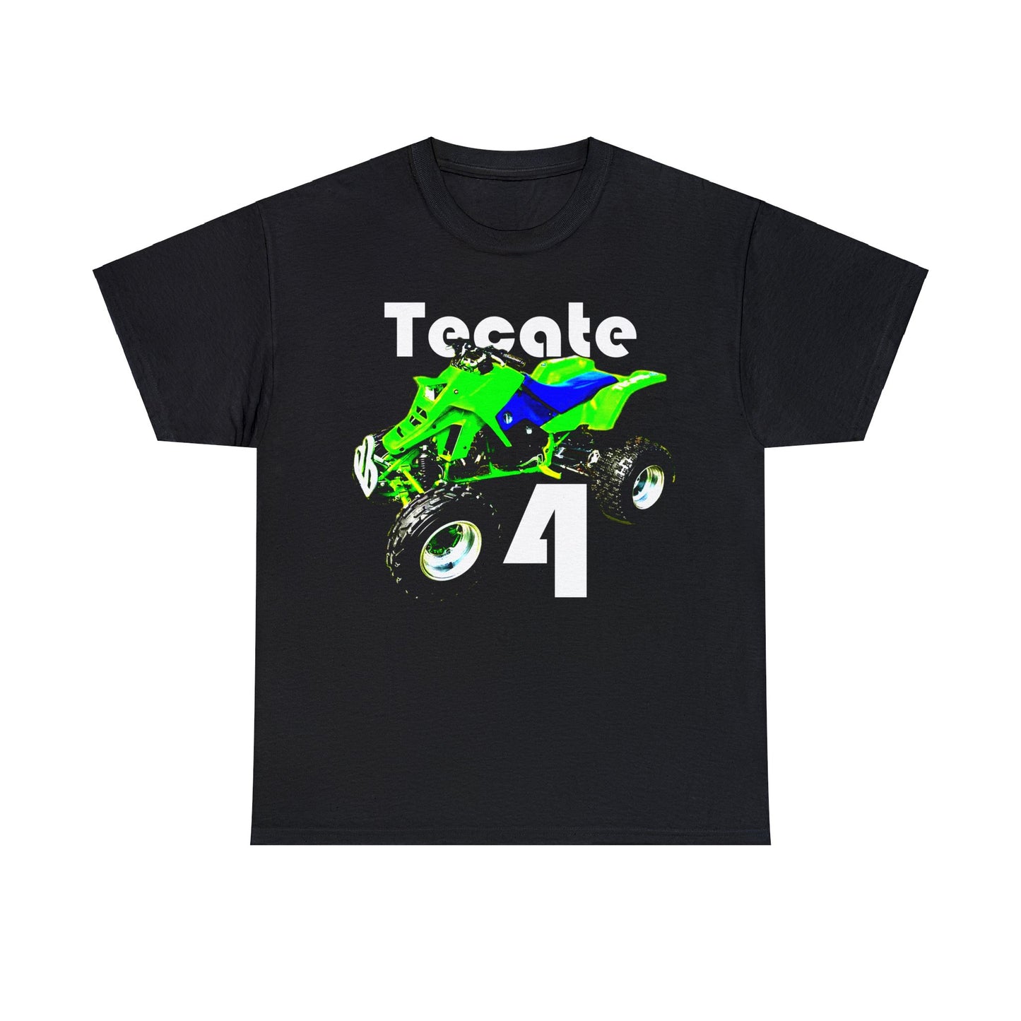 Tecate Vintage Four Wheeler 4 Wheeler ATC ATV Heavy Cotton Tee