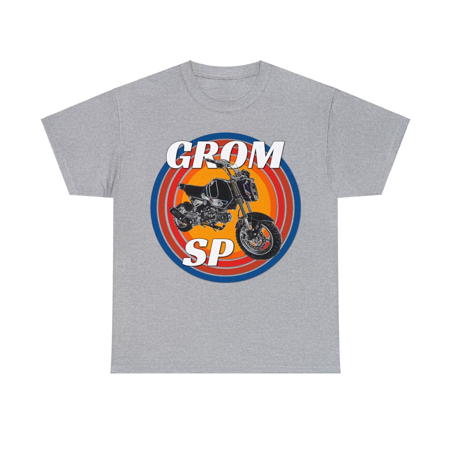 Grom SP Motorcycle Minibike Motocross Motor Bike Heavy Cotton Tee