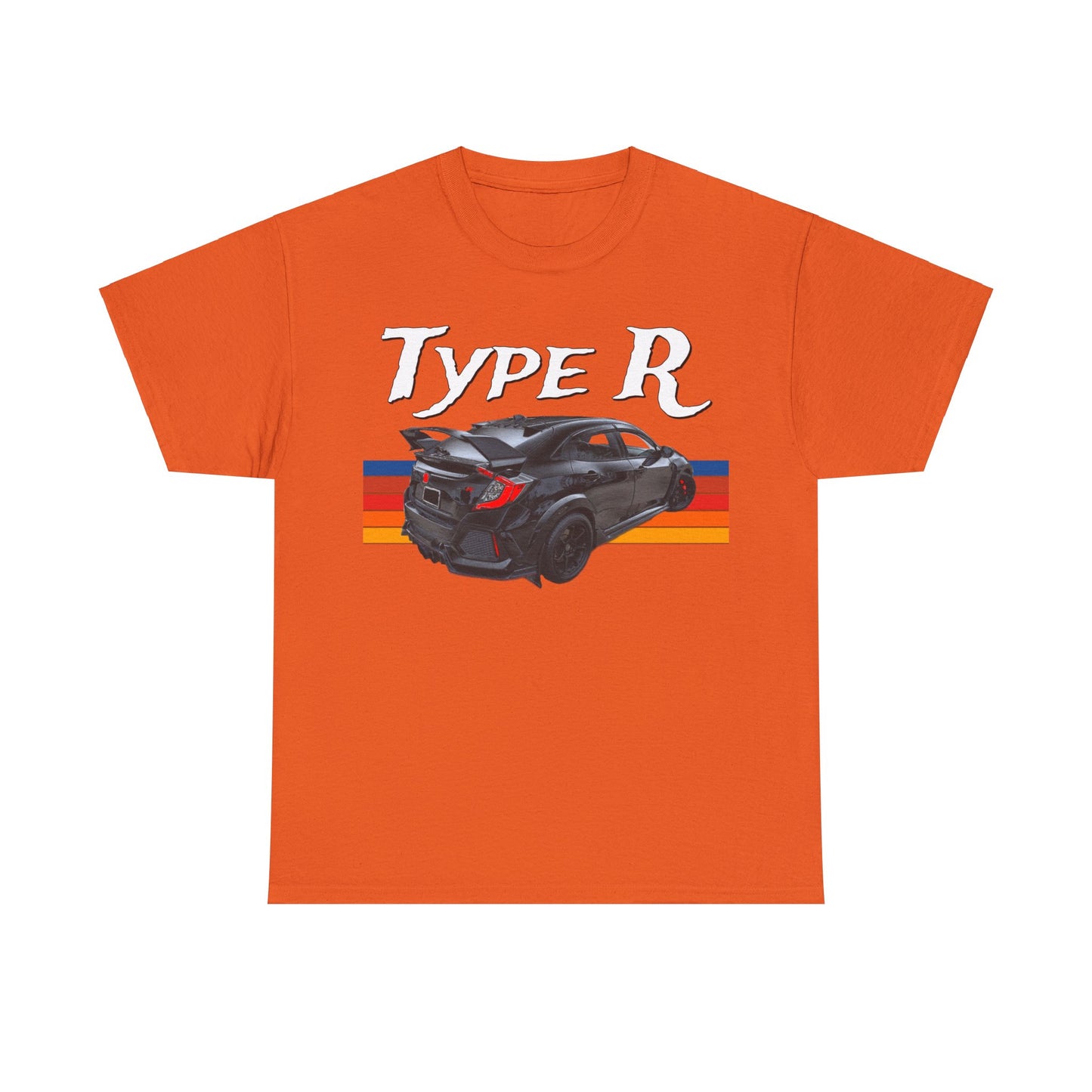 Civic Type R Hot Hatch Turbo Charged Hatchback Sports Car Heavy Cotton Tee