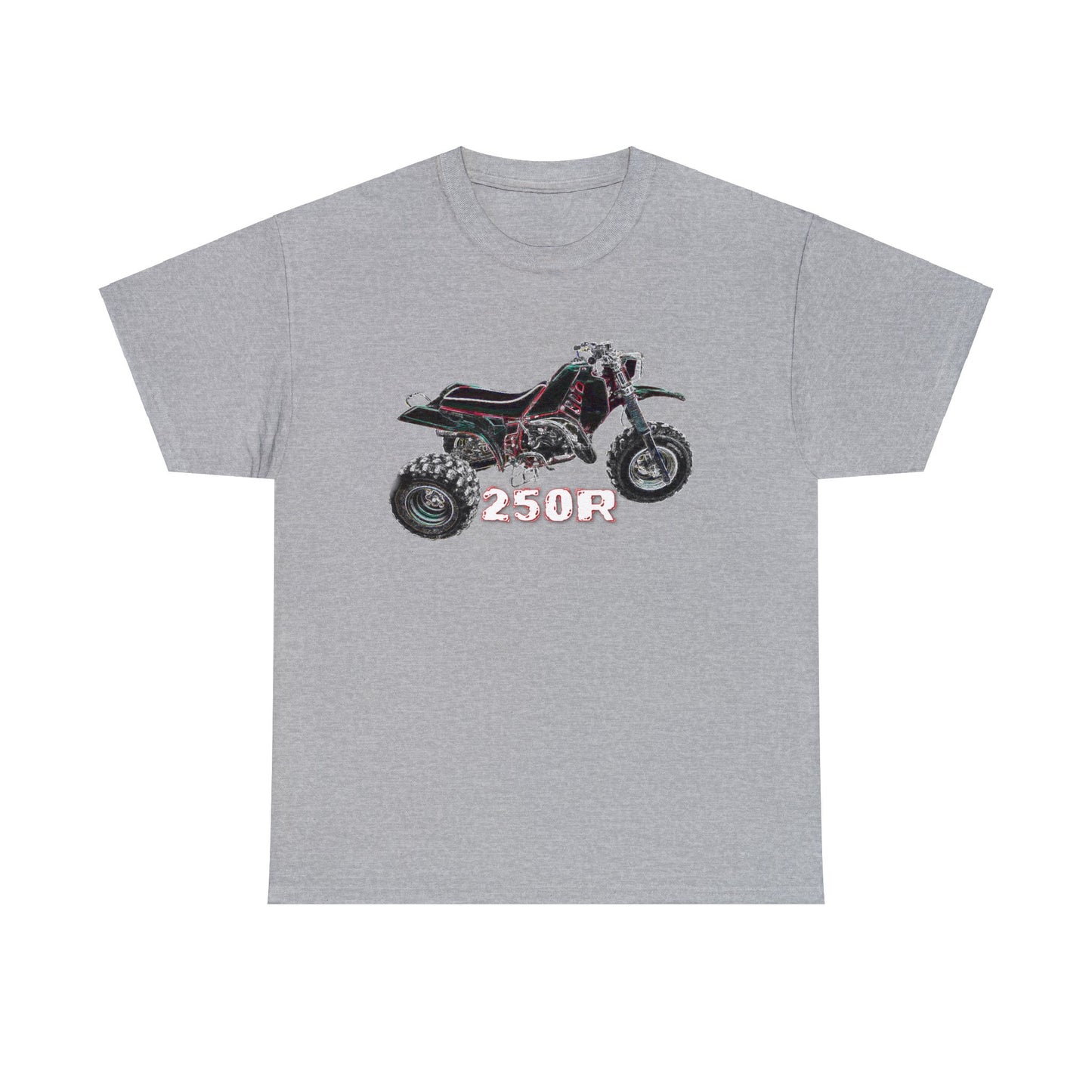 3 Wheeler, Vintage Three Wheeler, All Terrain Vehicle, 250R Heavy Cotton Tee