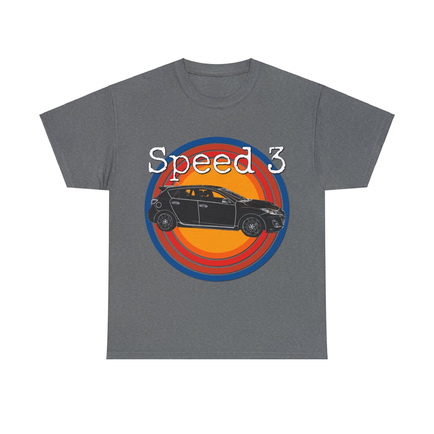 Speed 3 Hot Hatch Turbo Charged Car Subie Heavy Cotton Tee