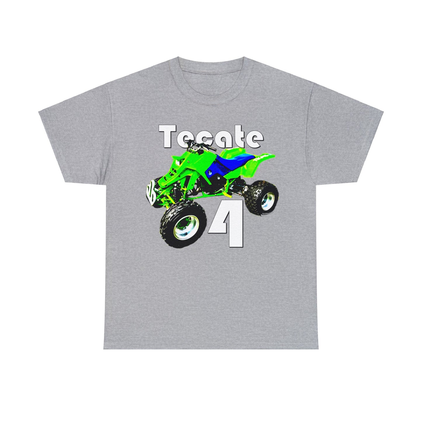 Tecate Vintage Four Wheeler 4 Wheeler ATC ATV Heavy Cotton Tee