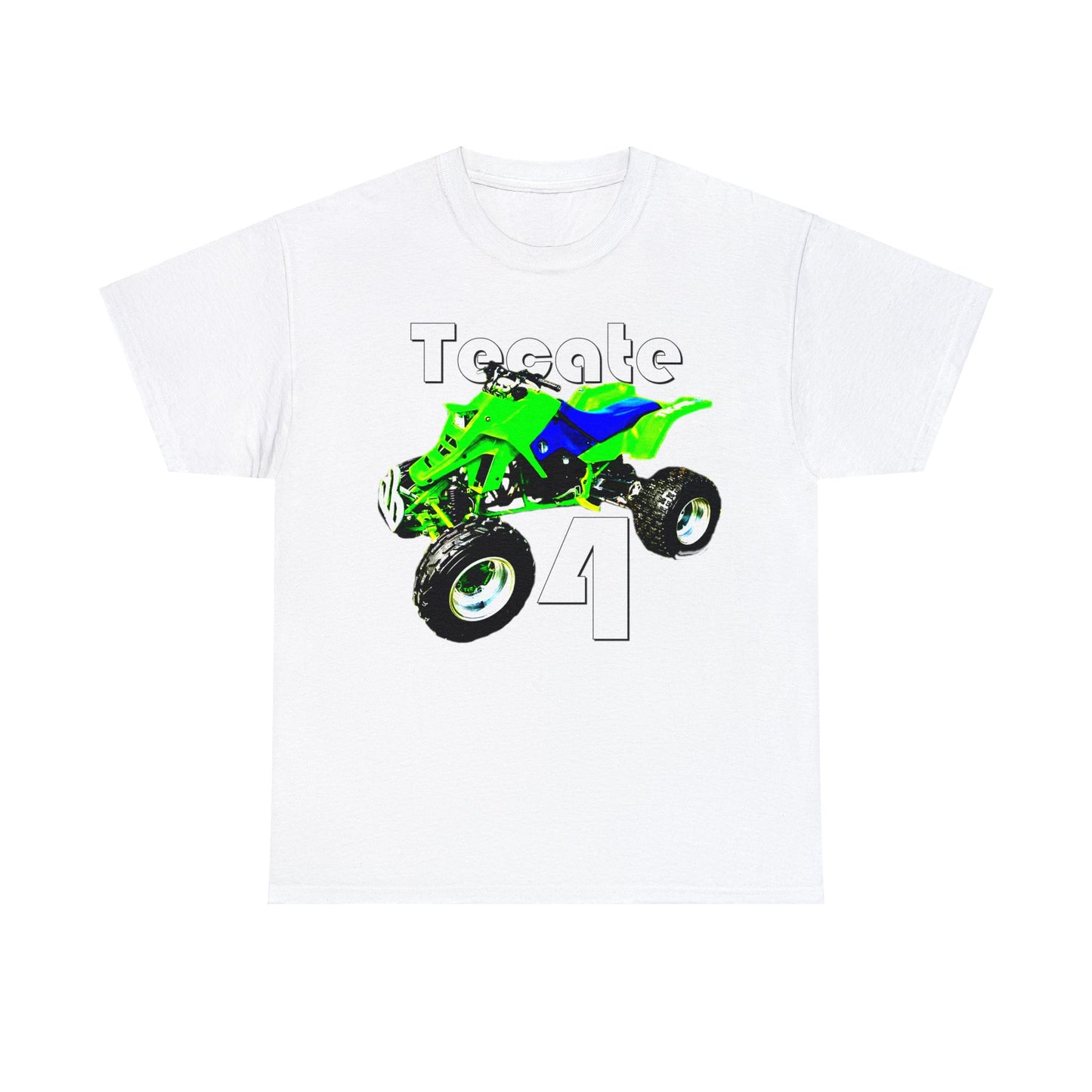 Tecate Vintage Four Wheeler 4 Wheeler ATC ATV Heavy Cotton Tee