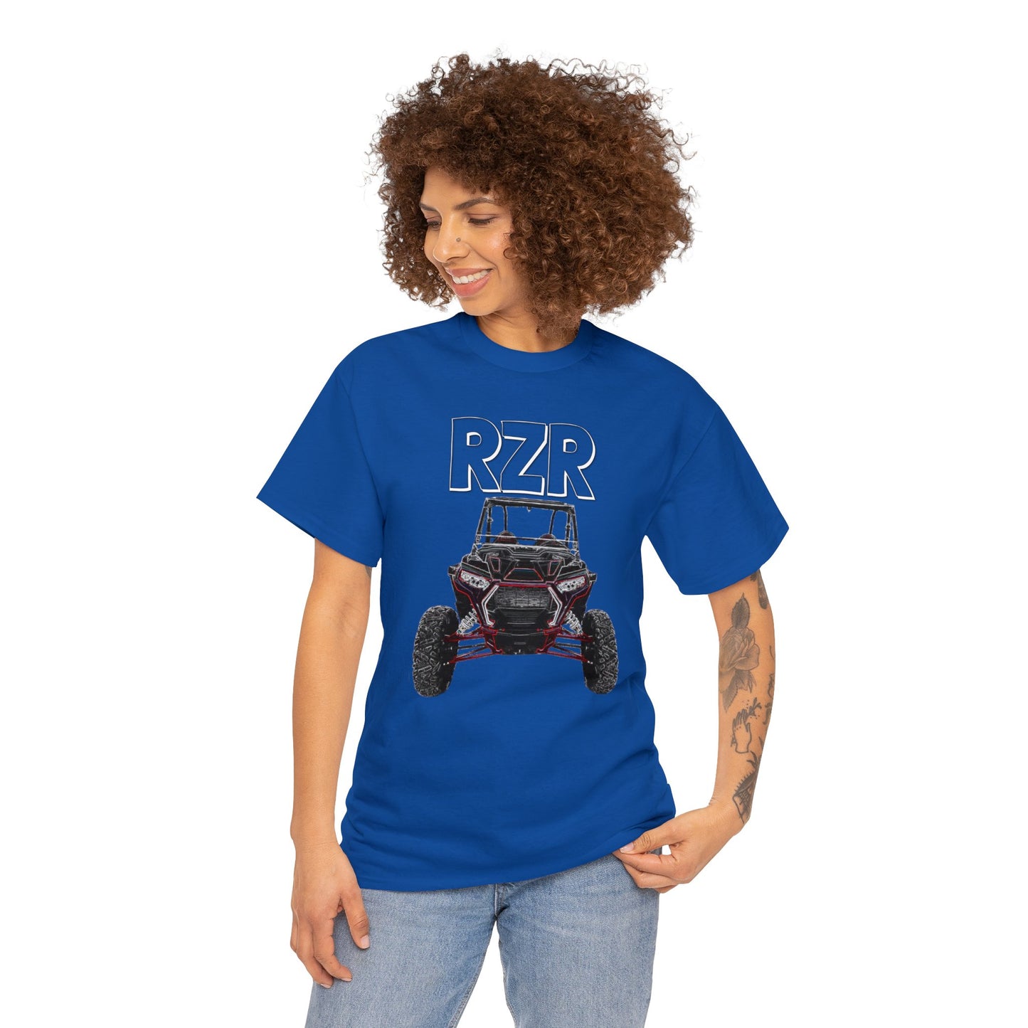 RZR UTV Side By Side 4x4 Off Road ATC Heavy Cotton Tee