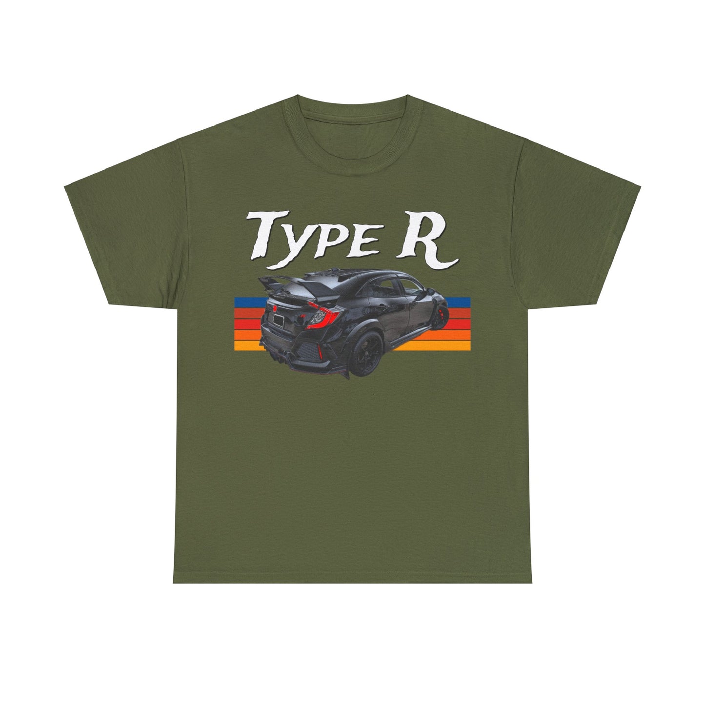 Civic Type R Hot Hatch Turbo Charged Hatchback Sports Car Heavy Cotton Tee