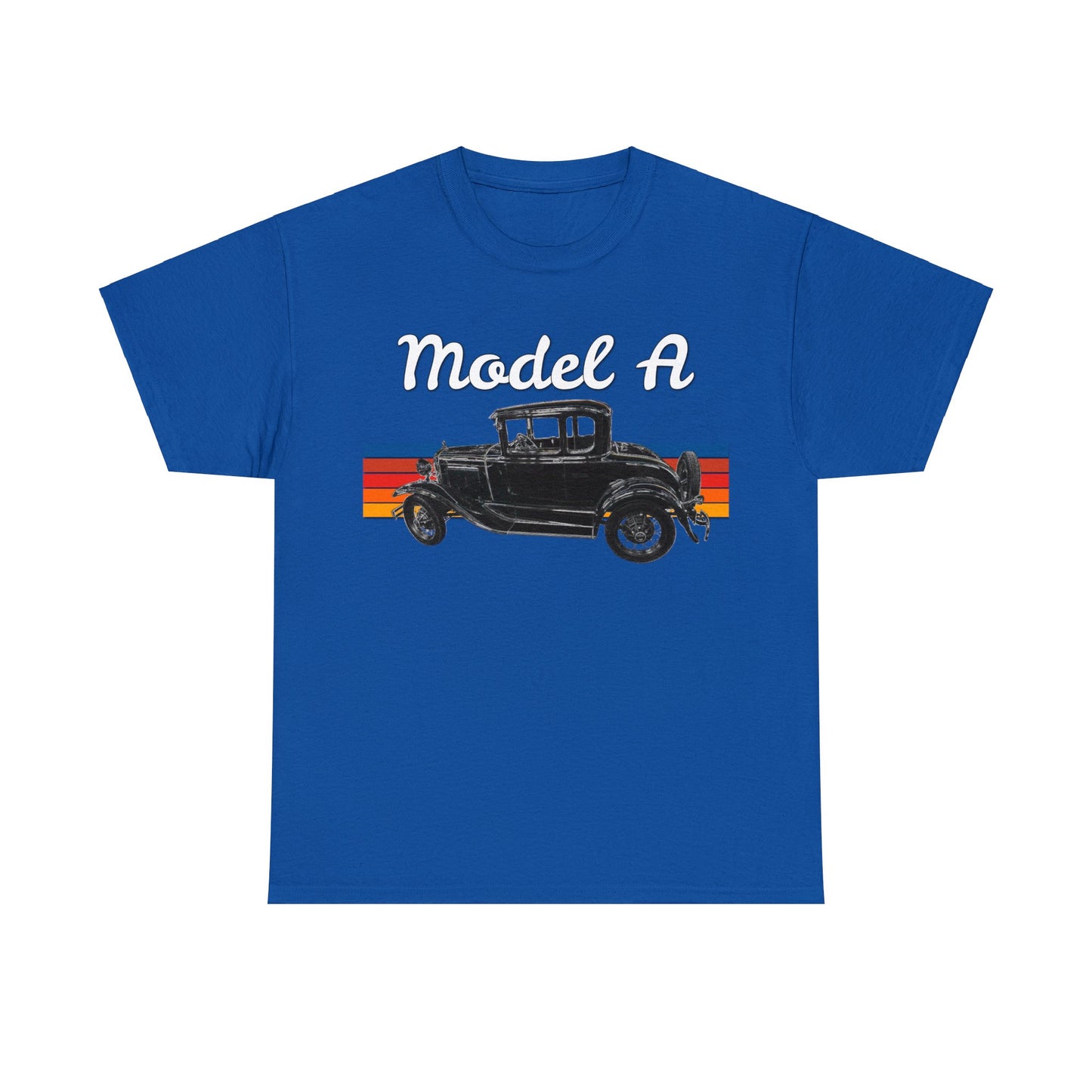 Vintage Model A Car, 1930 Model A Coupe Vintage American Car Heavy Cotton Tee