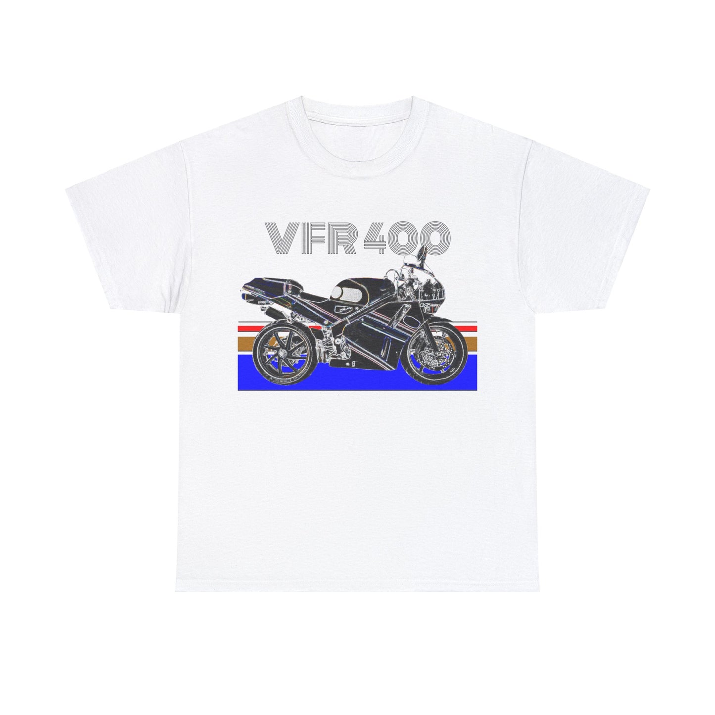 VFR 400 Motorcycle, Street Bike, Street Motorcycle, Sport Bike Heavy Cotton Tee