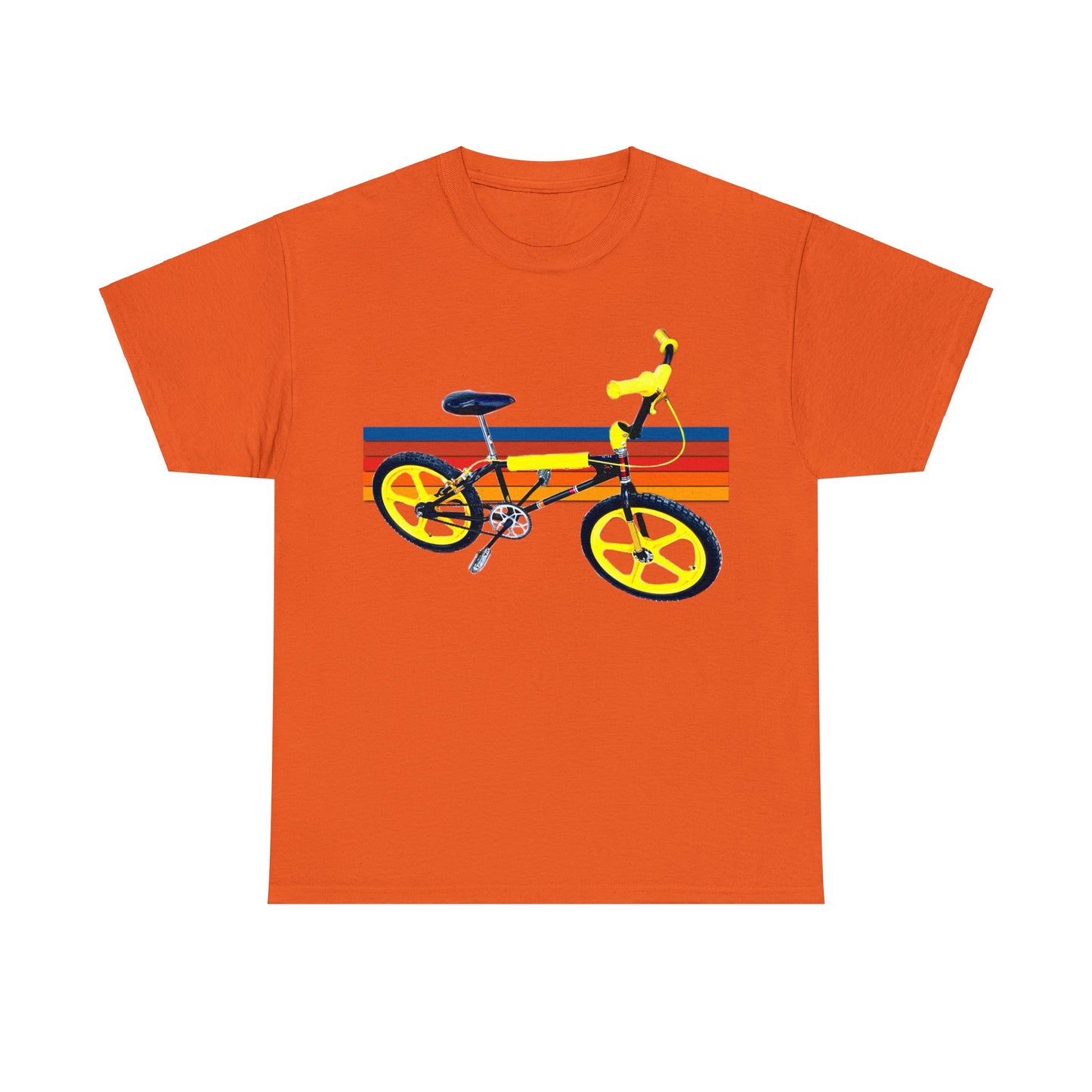 BMX, Old School Bike, Vintage BMX Bike, Retro Dirt Bicycle, 1980's Heavy Cotton Tee