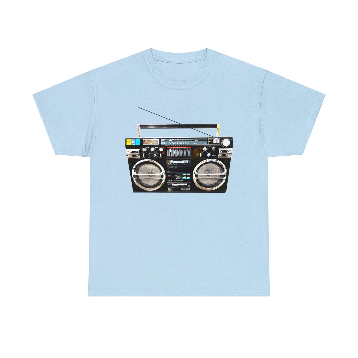 Jambox, Boom Box, Ghetto Blaster, Radio, Tape Player Heavy Cotton Tee