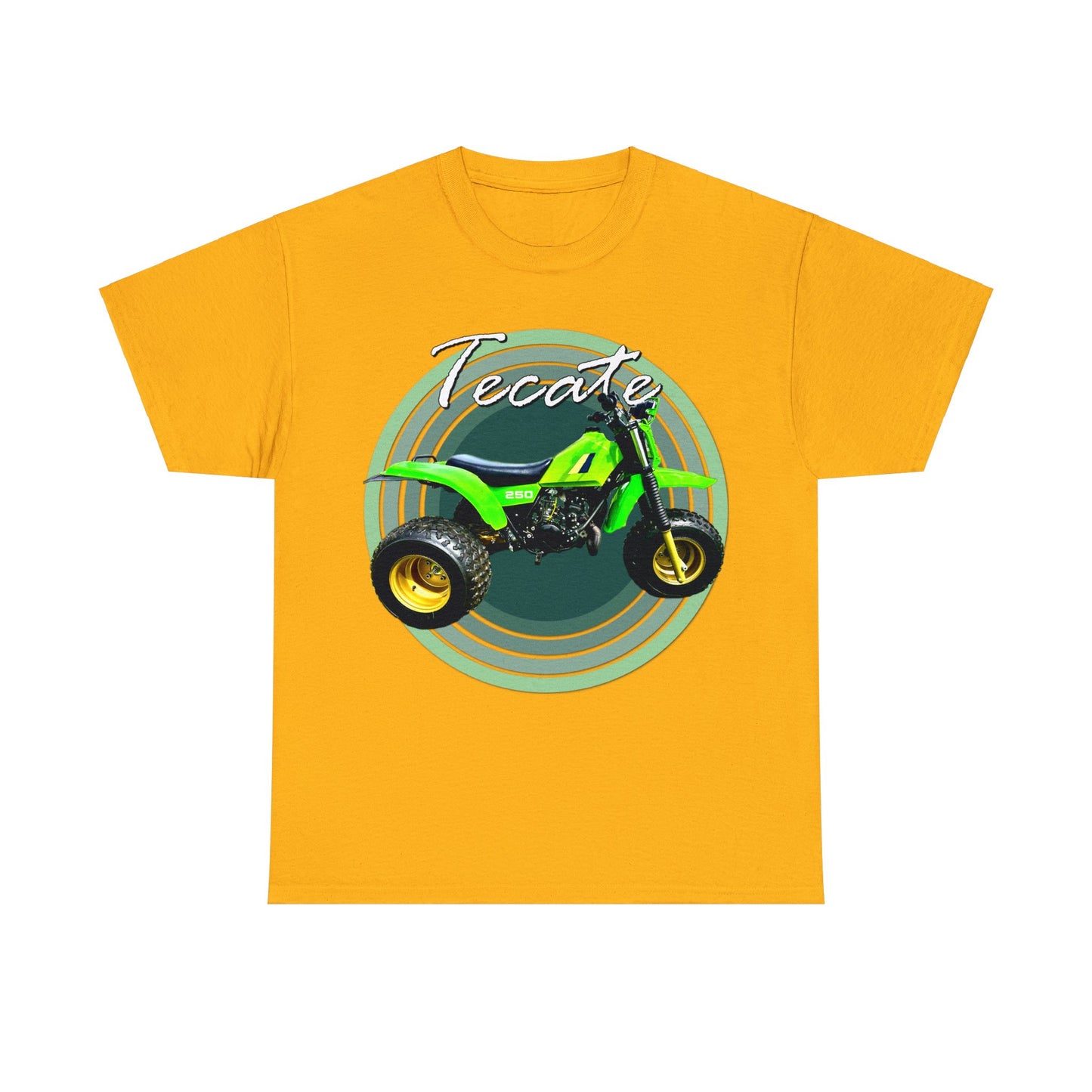 Tecate Vintage Three Wheeler 3 Wheeler ATC ATV Heavy Cotton Tee