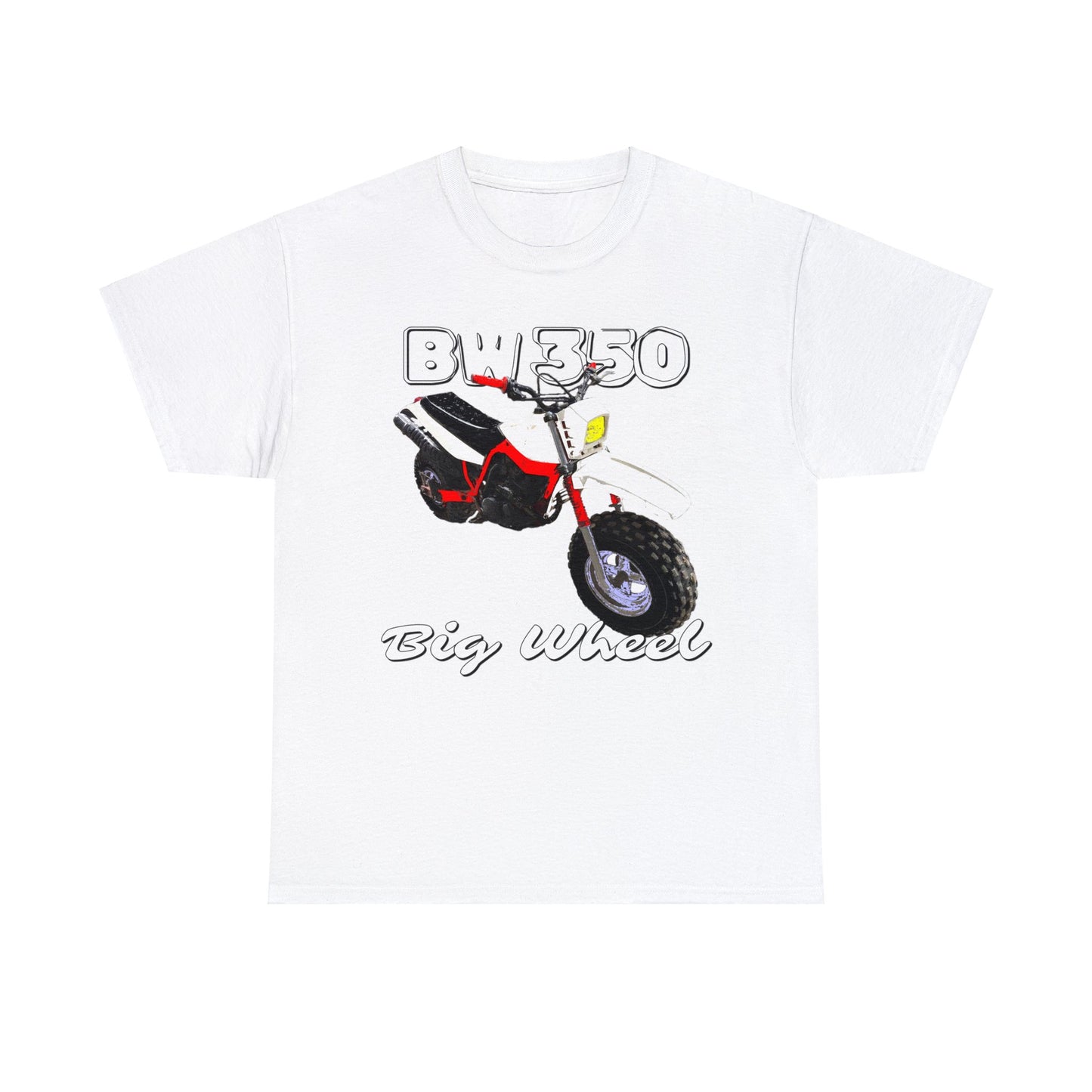 BW 350 Big Wheel ATV ATC Adventure Rider All Terrain Motorcycle Heavy Cotton Tee