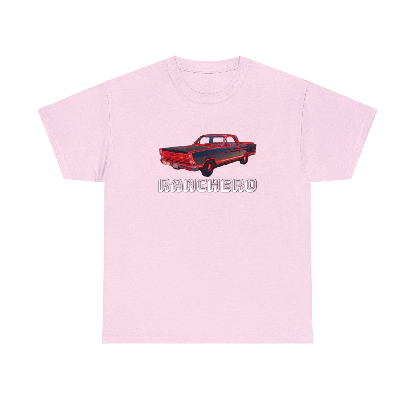 Vintage Ranchero Pick Up Car, Retro Vintage Pick Up Truck Heavy Cotton Tee