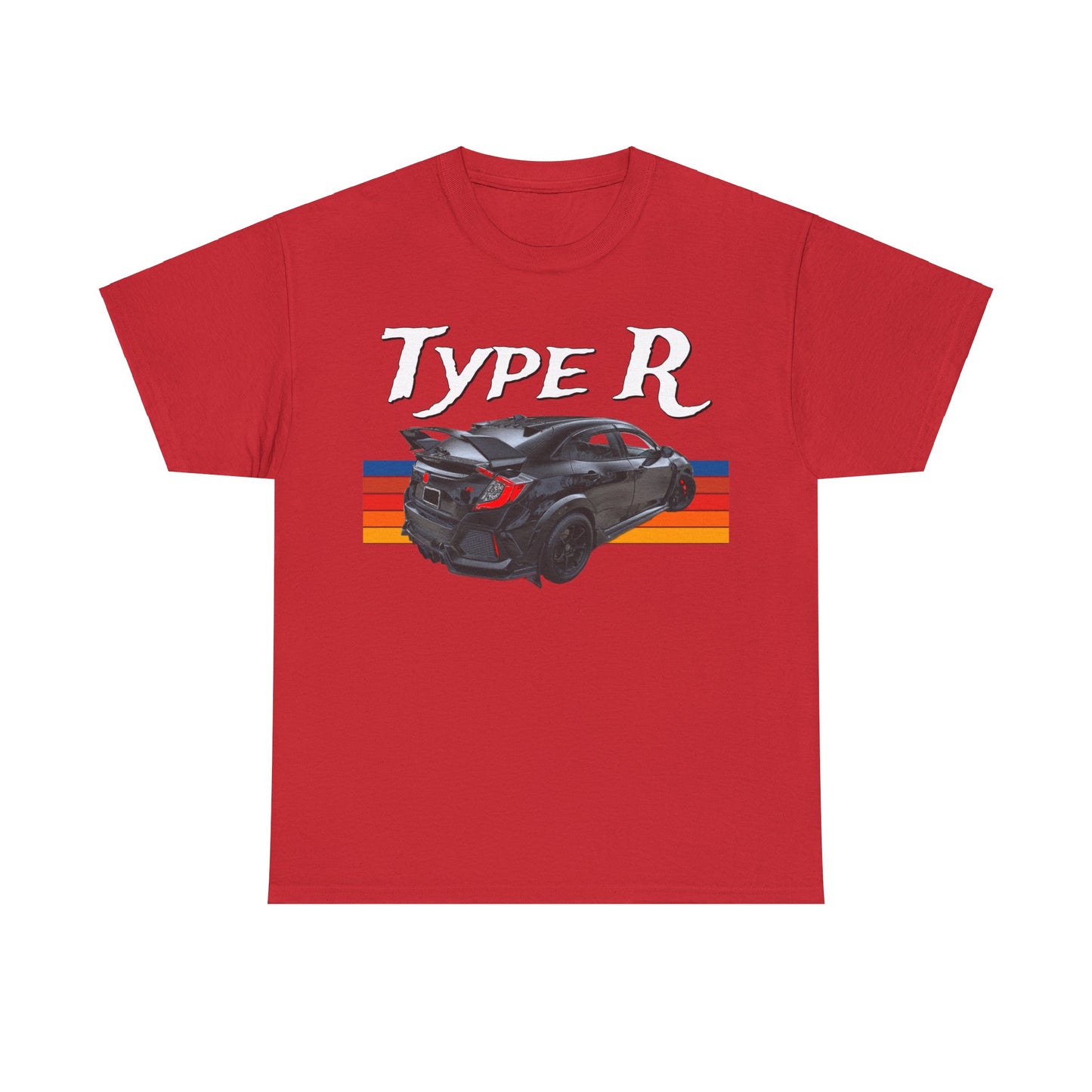 Civic Type R Hot Hatch Turbo Charged Hatchback Sports Car Heavy Cotton Tee