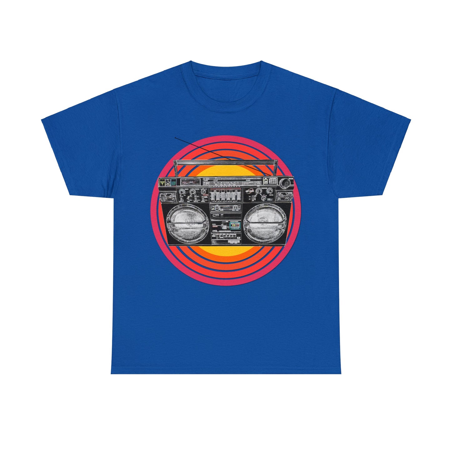 Jambox, Boom Box, Ghetto Blaster, Radio, Tape Player Heavy Cotton Tee