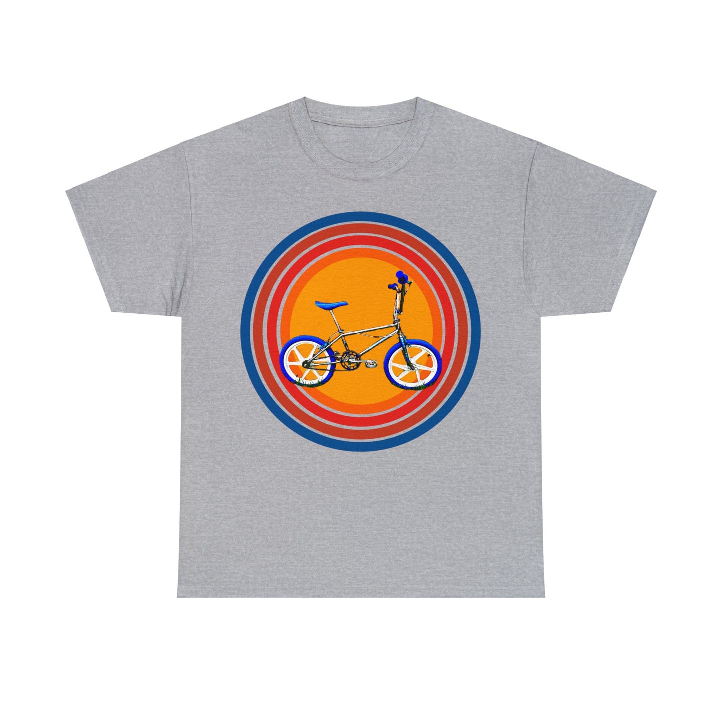 BMX, Old School Bike, Vintage BMX Bike, Retro Dirt Bicycle, 1980's Heavy Cotton Tee