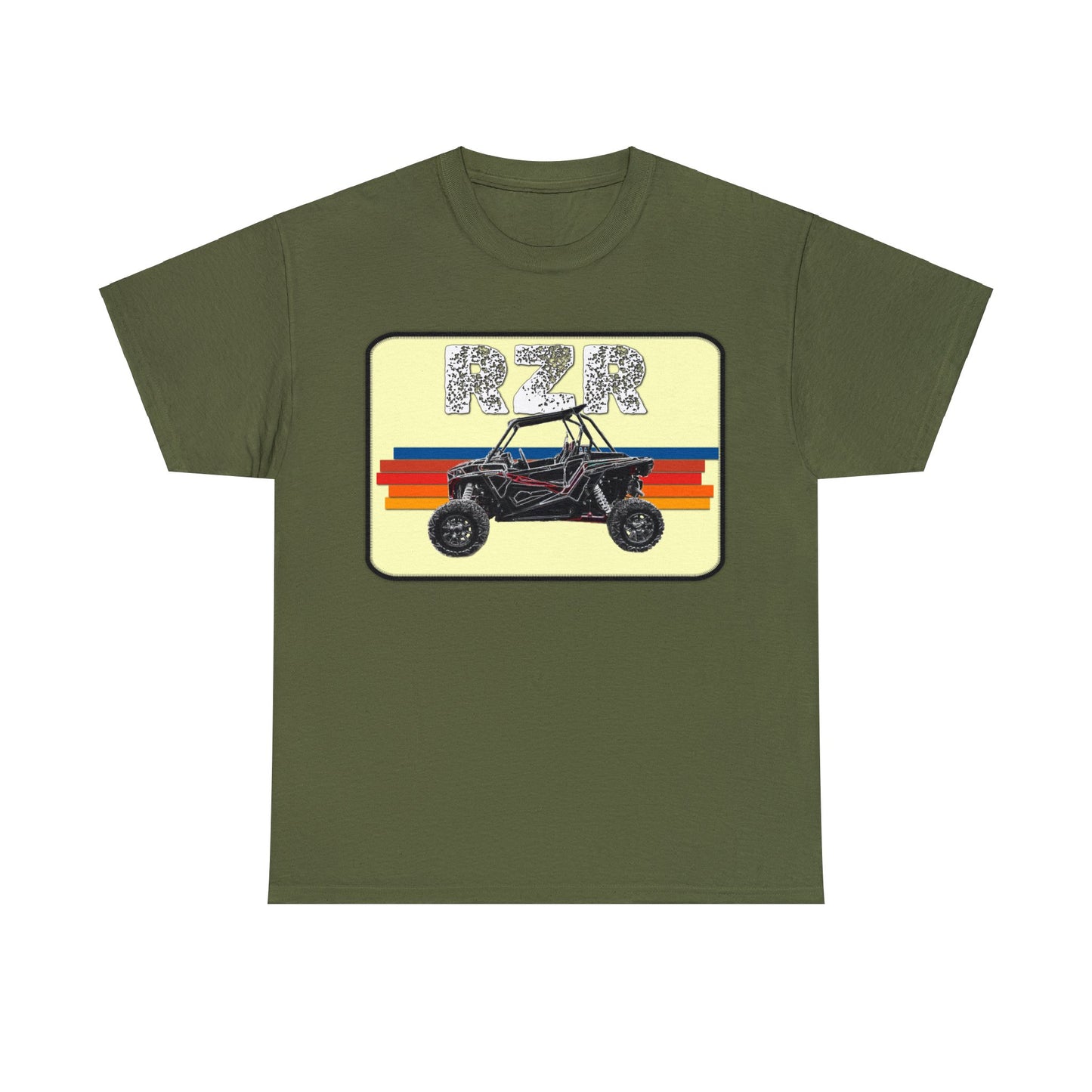 RZR UTV Side By Side 4x4 Off Road ATC Heavy Cotton Tee