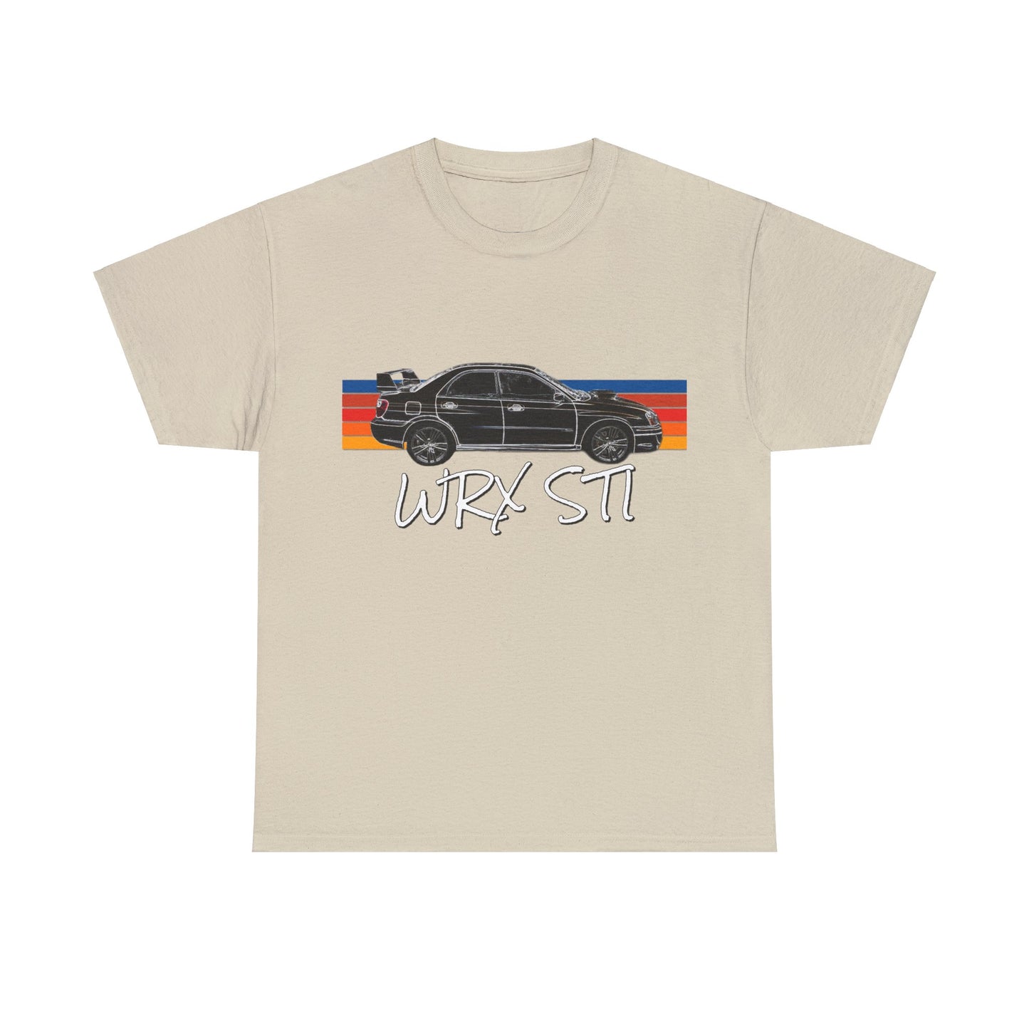 Impreza WRX STI Turbo Charged Subie Sports Car Heavy Cotton Tee