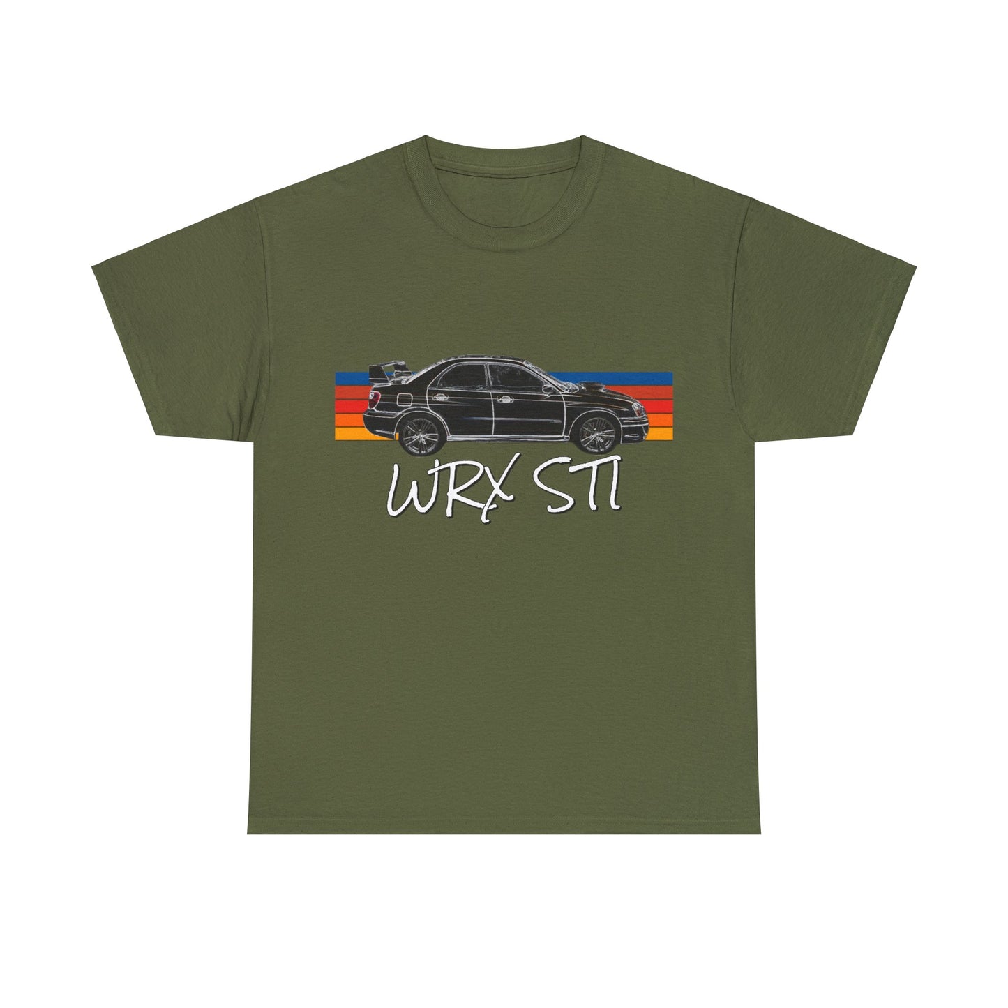 Impreza WRX STI Turbo Charged Subie Sports Car Heavy Cotton Tee