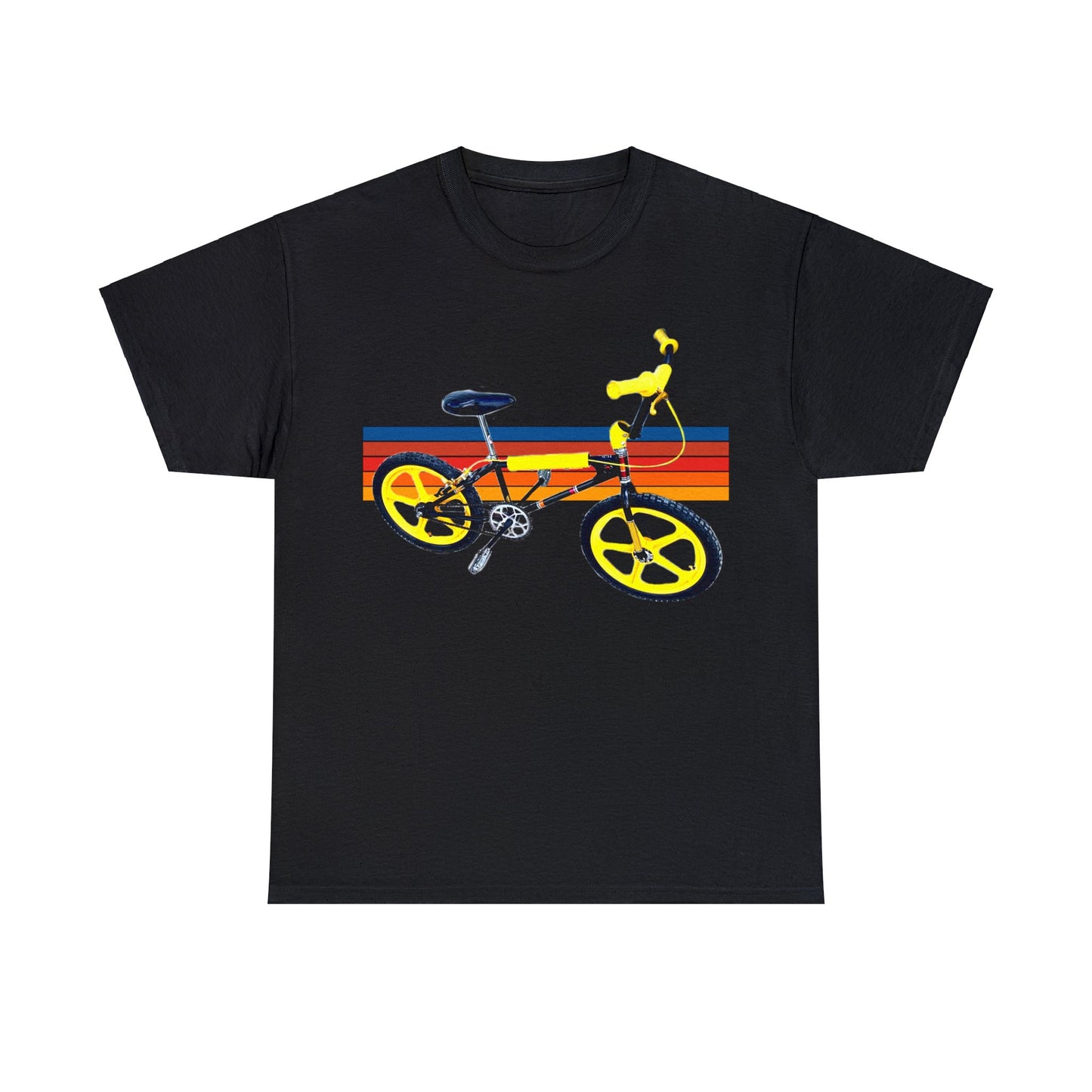 BMX, Old School Bike, Vintage BMX Bike, Retro Dirt Bicycle, 1980's Heavy Cotton Tee