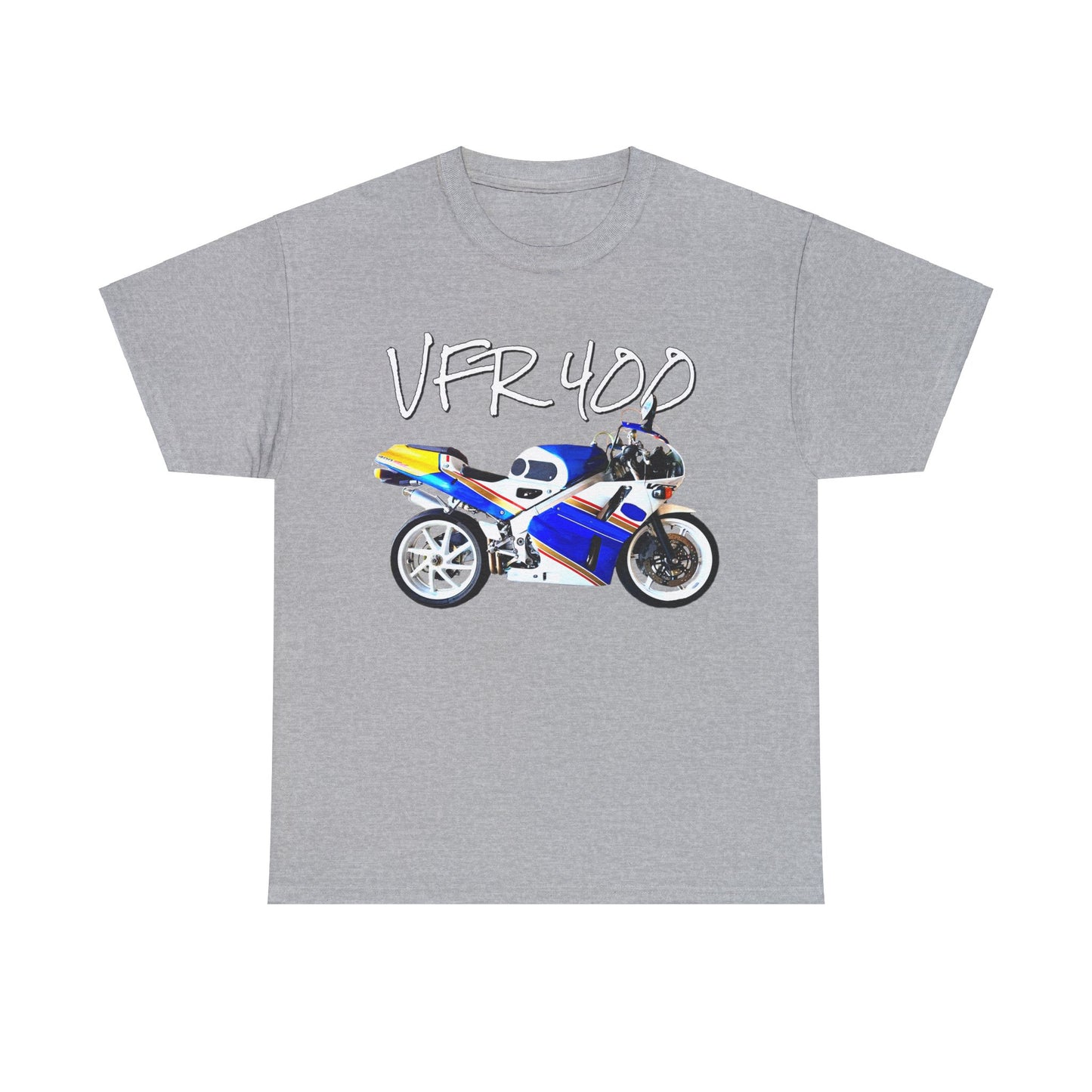 VFR 400 Motorcycle, Street Bike, Street Motorcycle, Sport Bike Heavy Cotton Tee