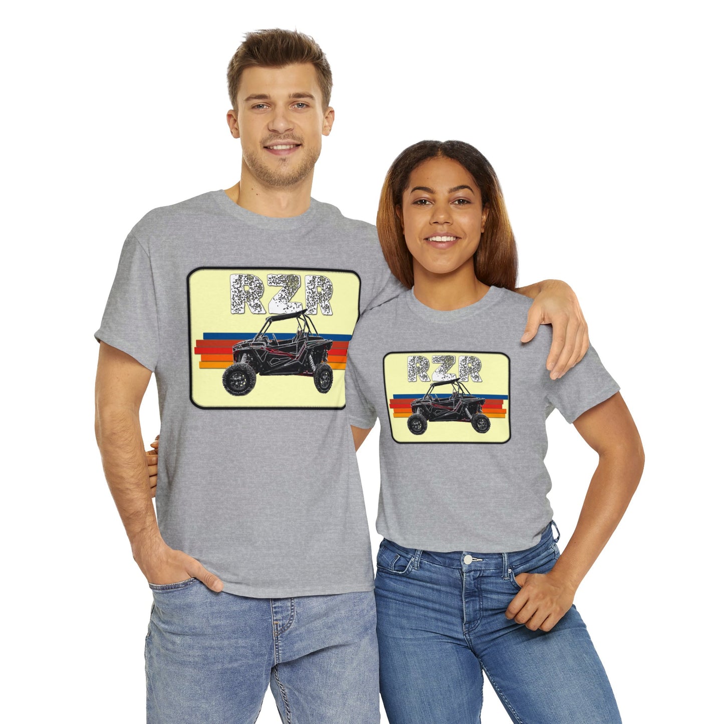 RZR UTV Side By Side 4x4 Off Road ATC Heavy Cotton Tee