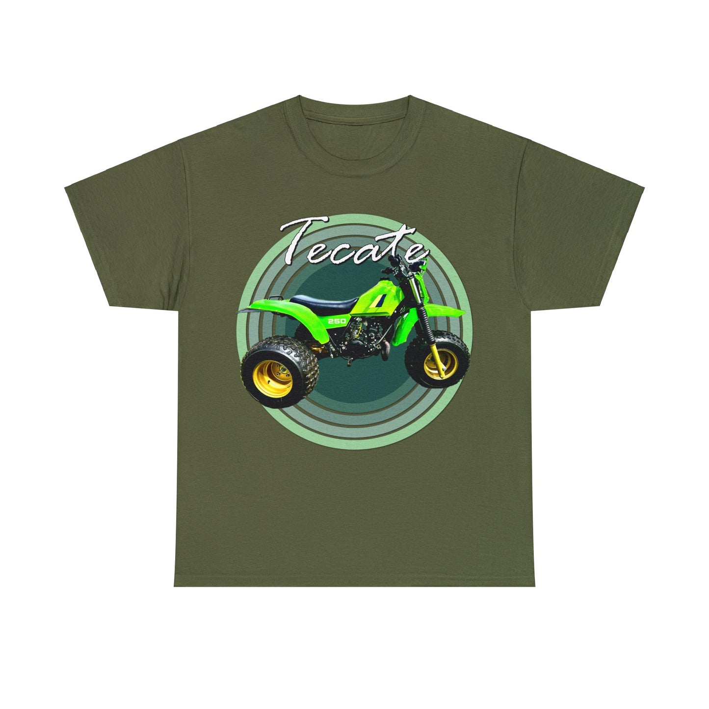 Tecate Vintage Three Wheeler 3 Wheeler ATC ATV Heavy Cotton Tee