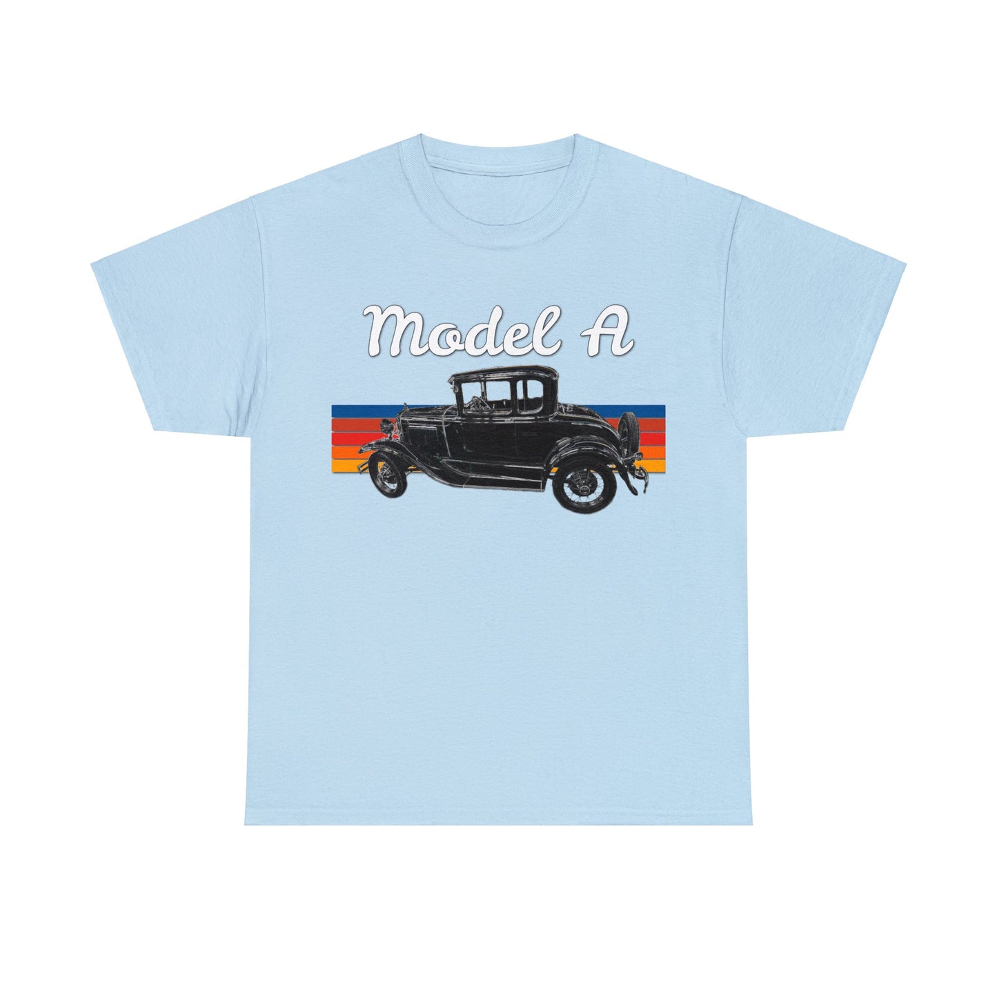 Vintage Model A Car, 1930 Model A Coupe Vintage American Car Heavy Cotton Tee