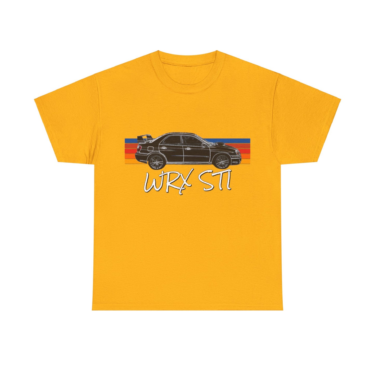 Impreza WRX STI Turbo Charged Subie Sports Car Heavy Cotton Tee