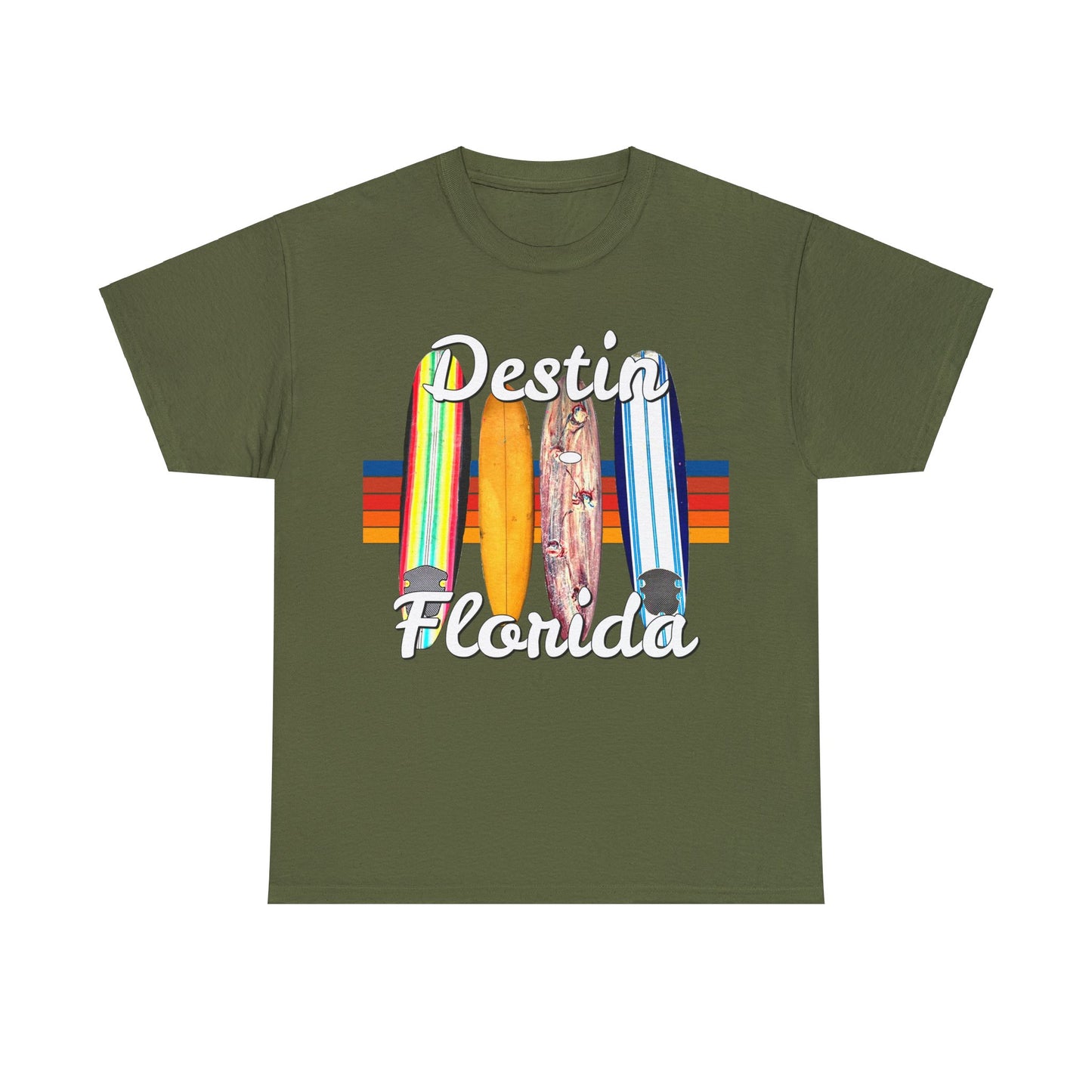 Destin Florida, Destin Beach Vacation, Vintage Destin Beach Heavy Cotton Tee