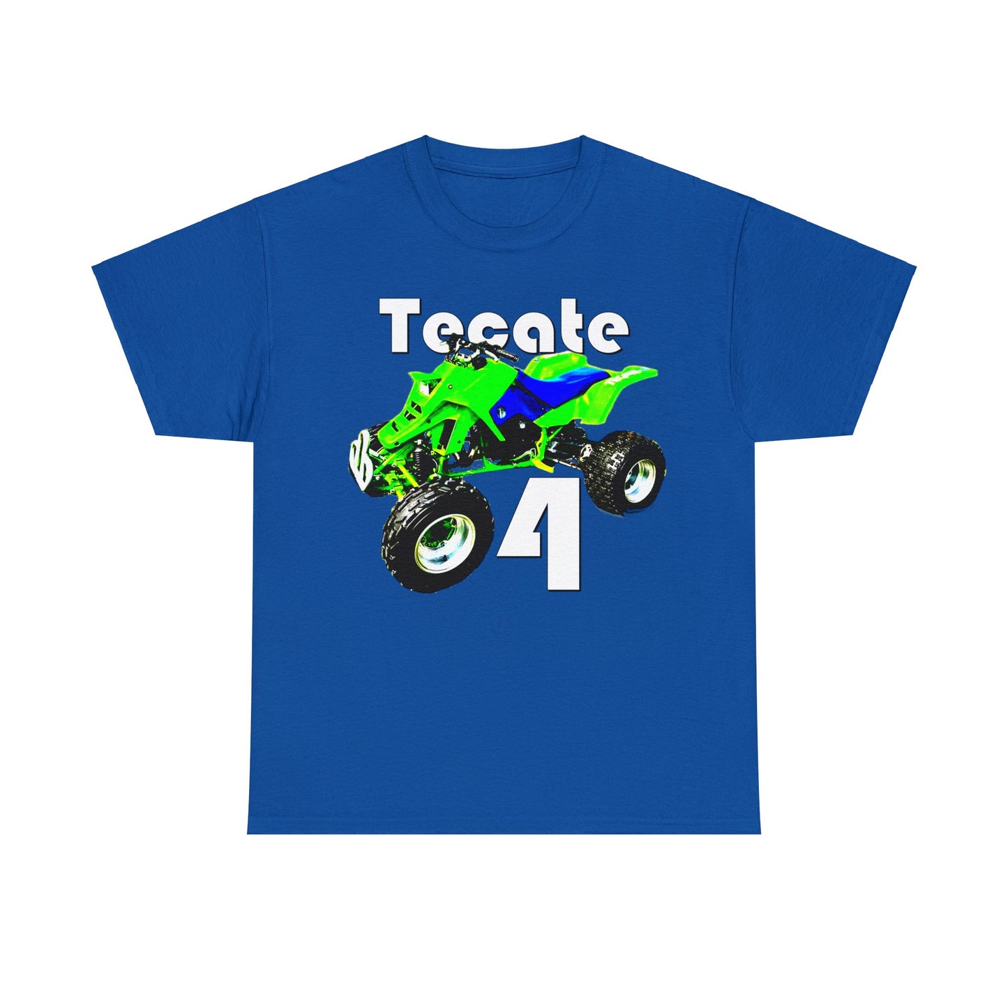 Tecate Vintage Four Wheeler 4 Wheeler ATC ATV Heavy Cotton Tee