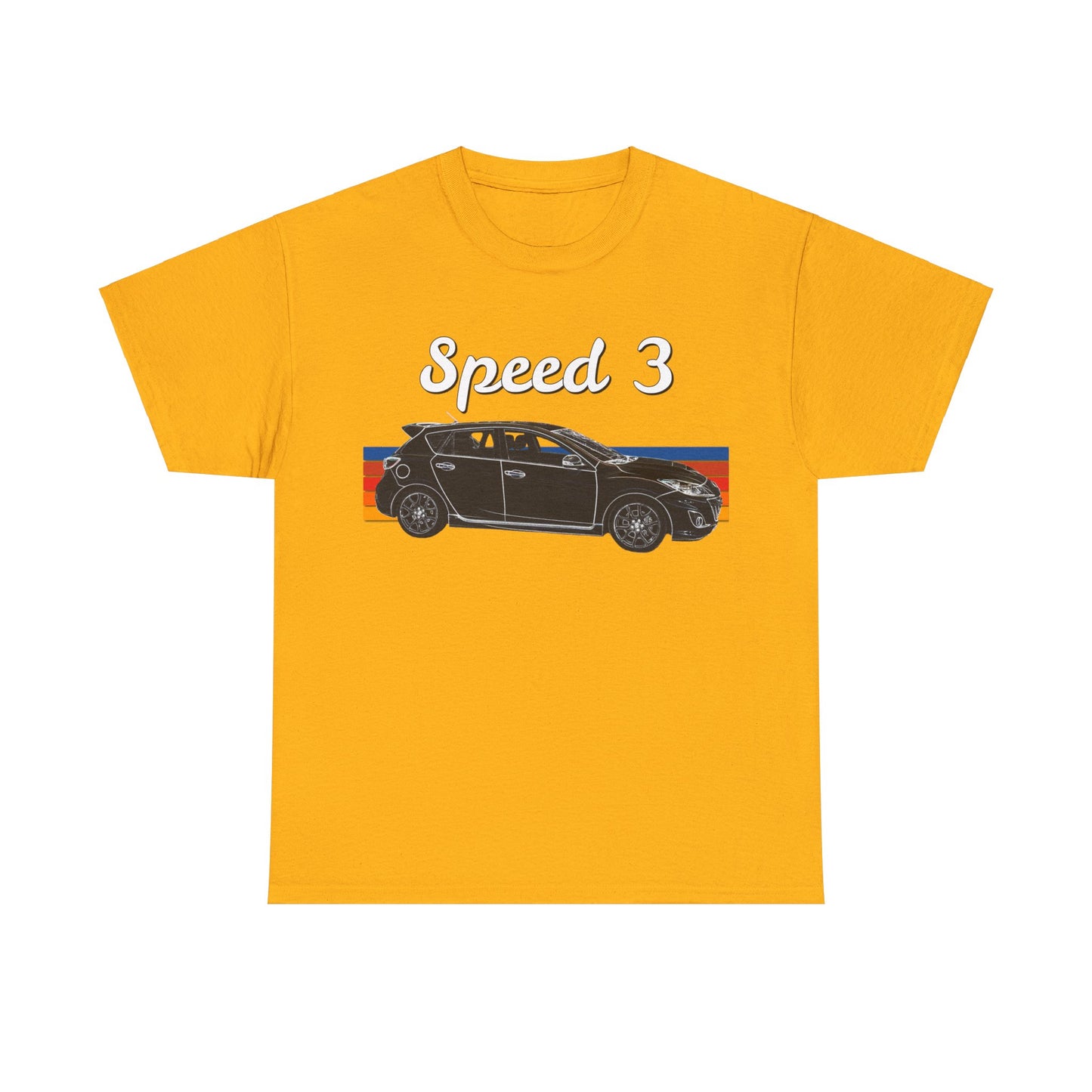 Speed 3 Hot Hatch Turbo Charged Car Subie Heavy Cotton Tee