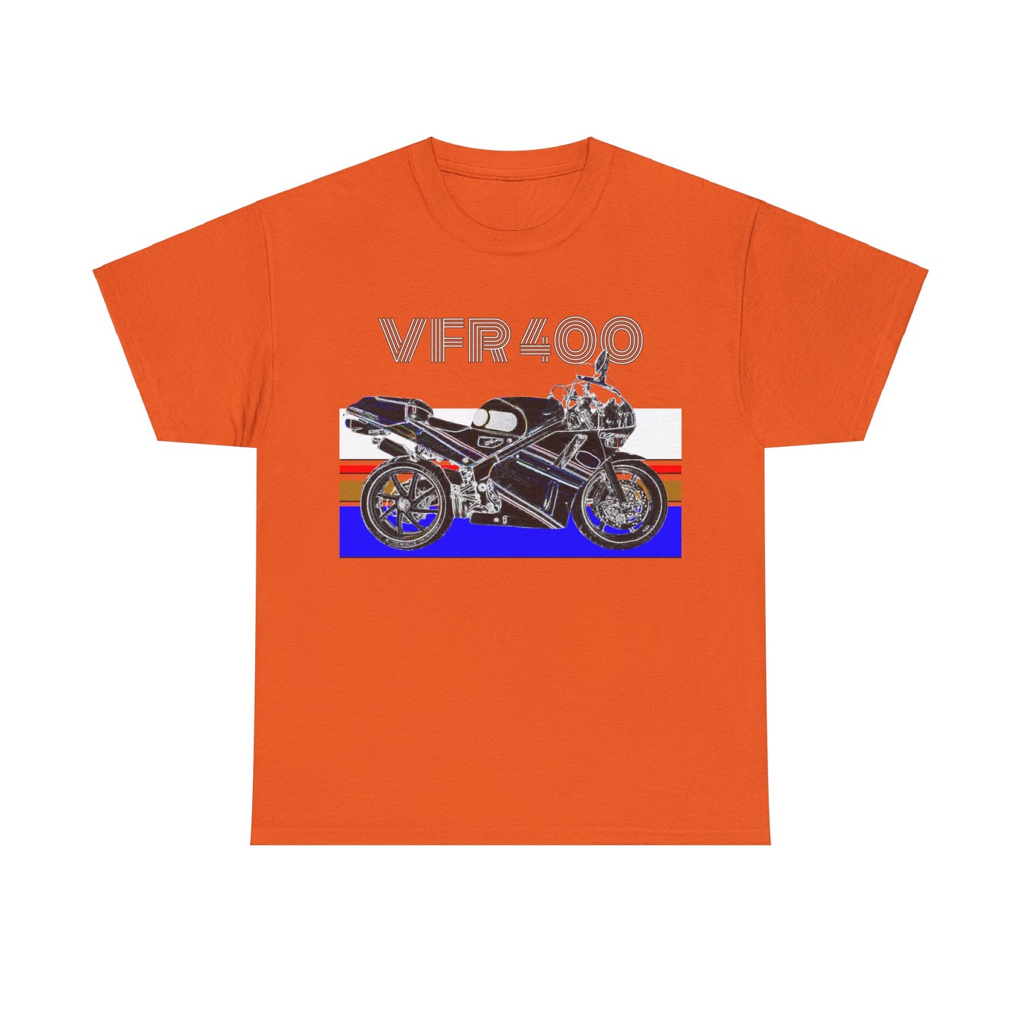 VFR 400 Motorcycle, Street Bike, Street Motorcycle, Sport Bike Heavy Cotton Tee