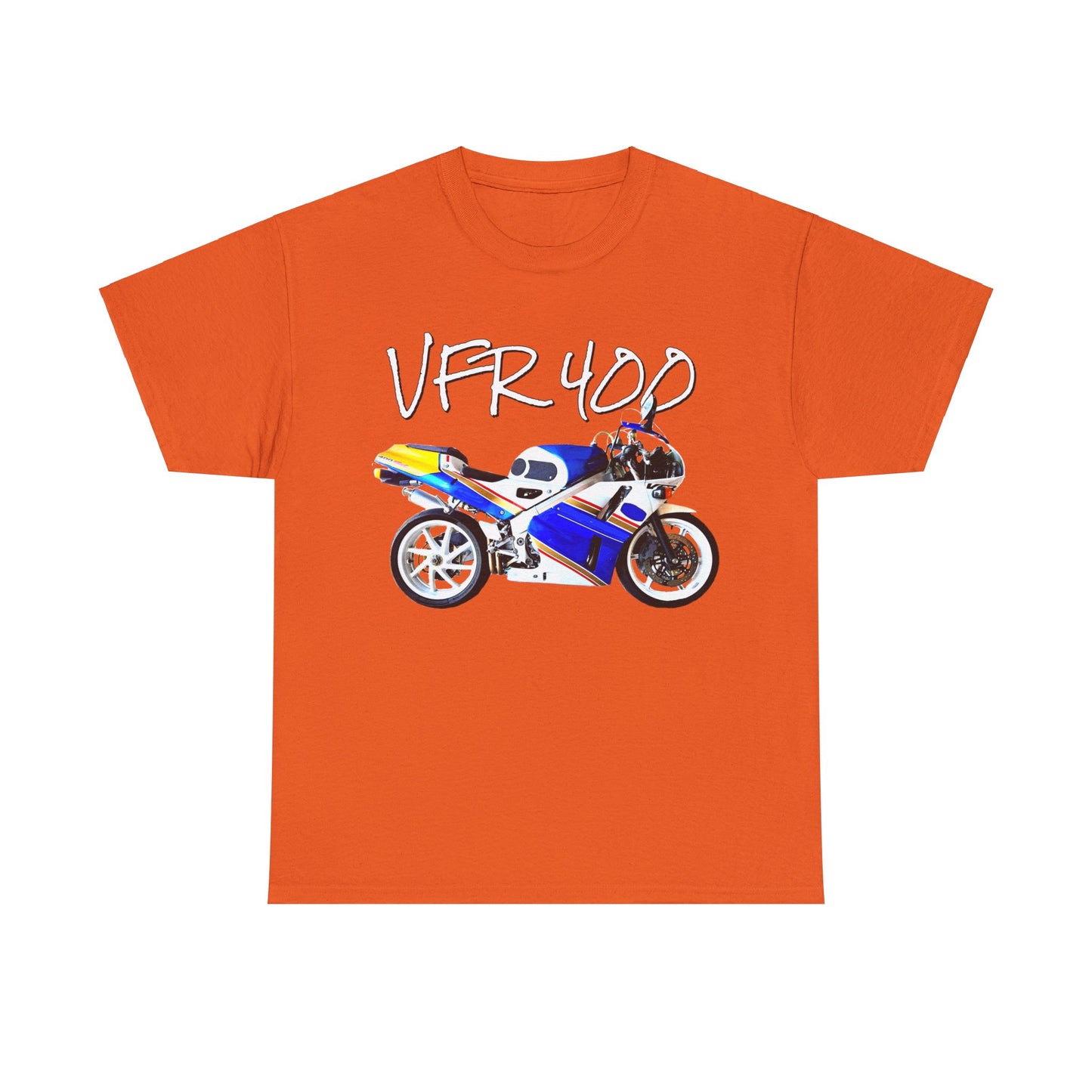 VFR 400 Motorcycle, Street Bike, Street Motorcycle, Sport Bike Heavy Cotton Tee