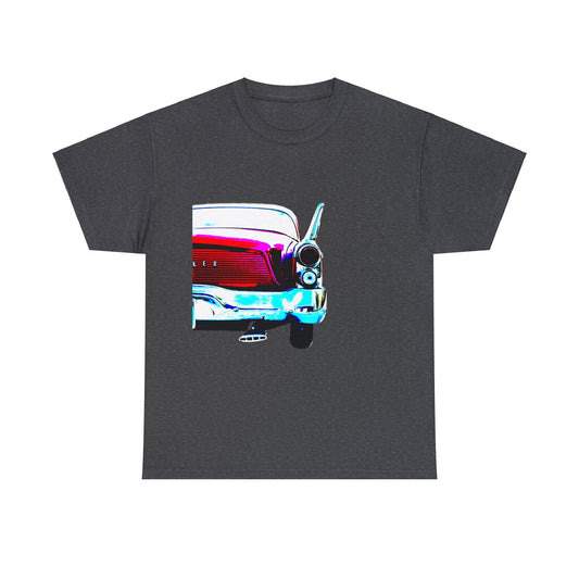 Vintage Studebaker Car, Retro Hawk Car With Tail Fins Heavy Cotton Tee