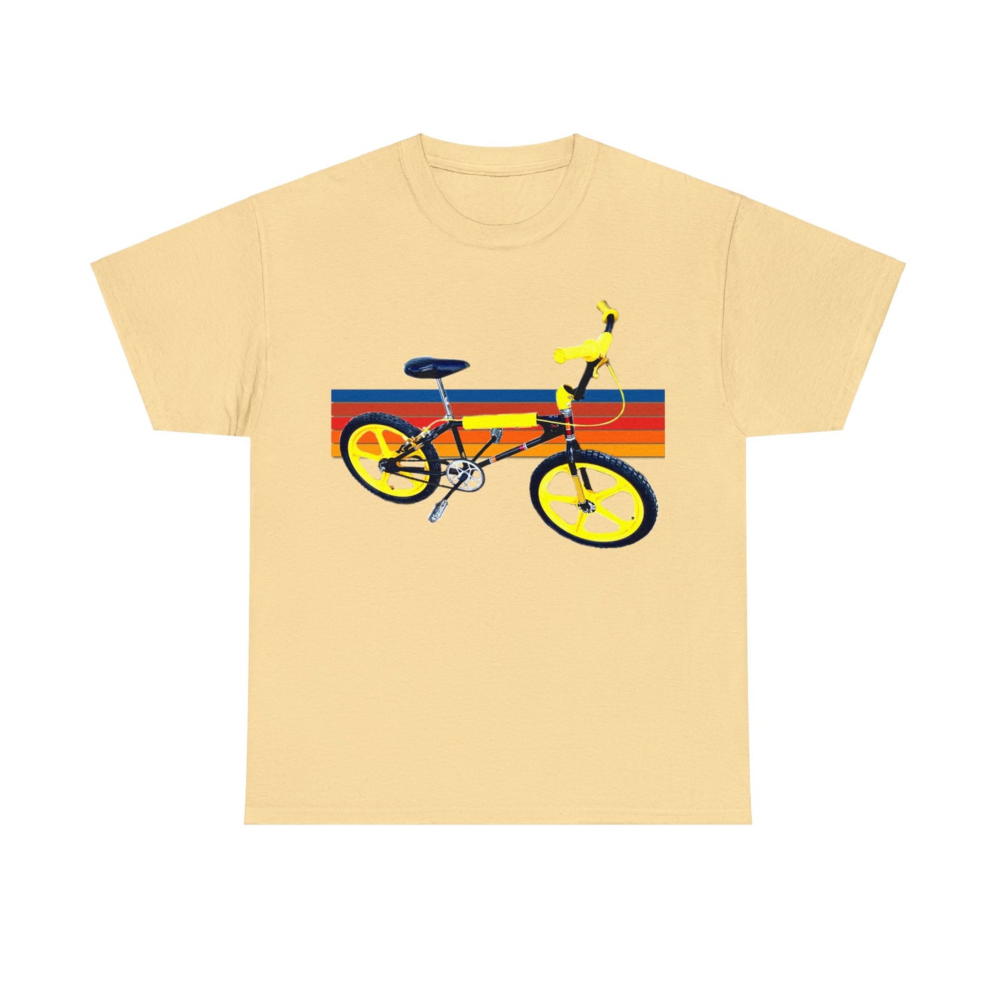 BMX, Old School Bike, Vintage BMX Bike, Retro Dirt Bicycle, 1980's Heavy Cotton Tee