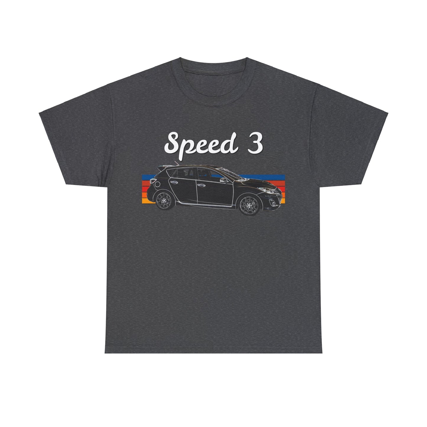 Speed 3 Hot Hatch Turbo Charged Car Subie Heavy Cotton Tee