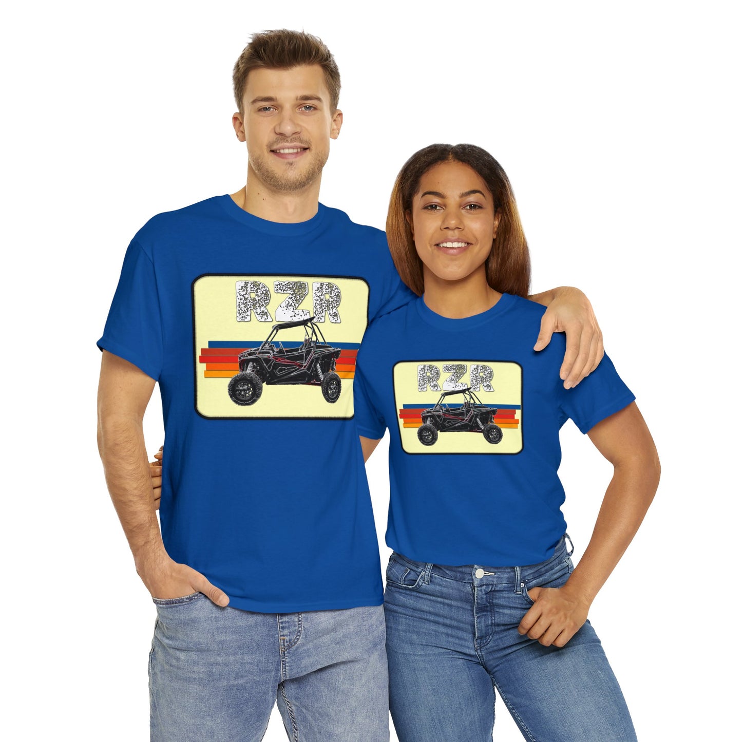 RZR UTV Side By Side 4x4 Off Road ATC Heavy Cotton Tee