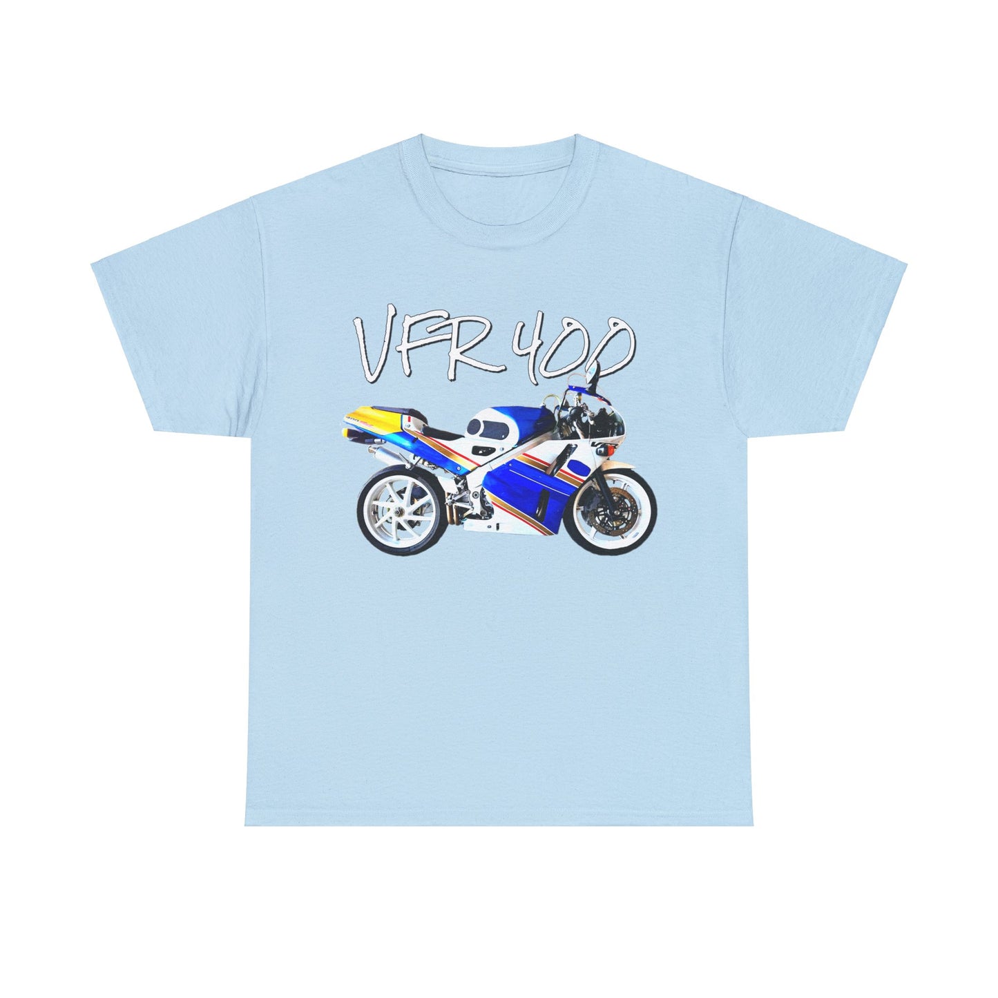 VFR 400 Motorcycle, Street Bike, Street Motorcycle, Sport Bike Heavy Cotton Tee