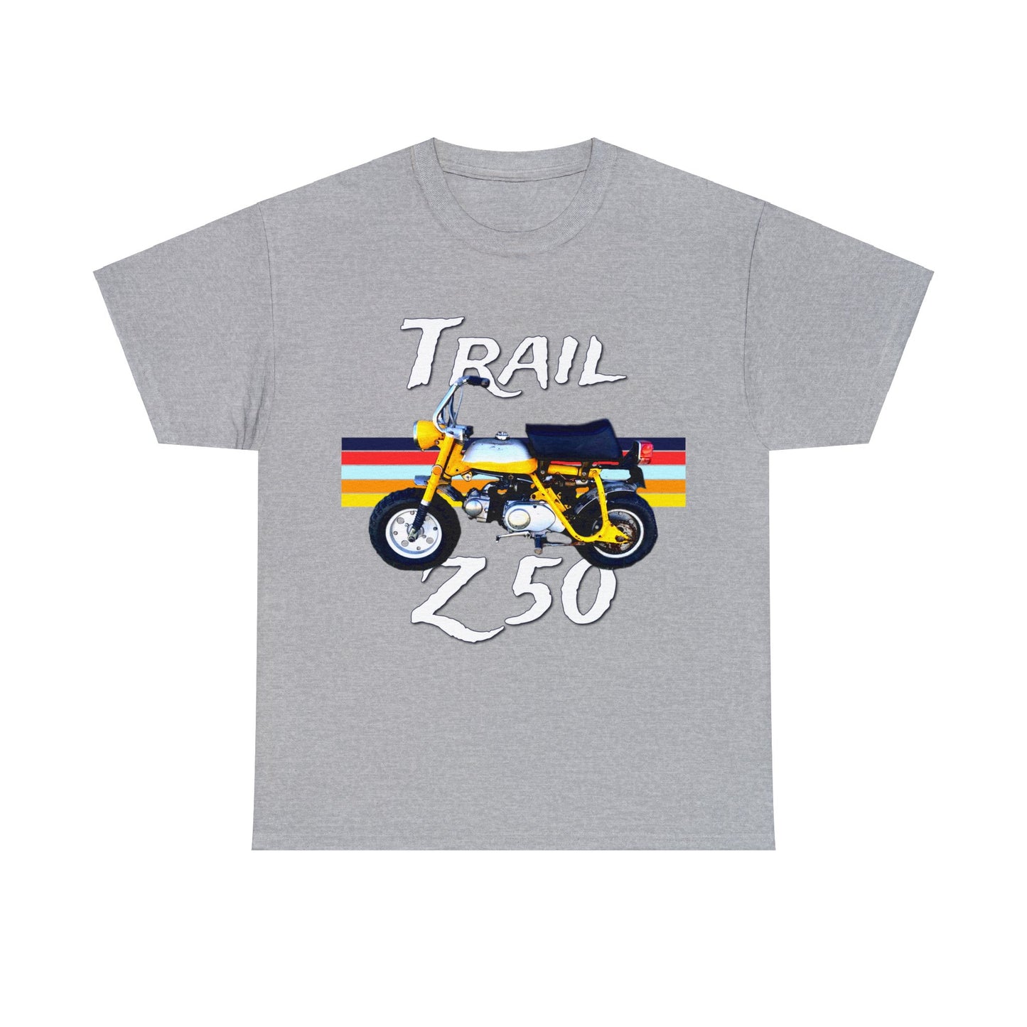 Trail Z 50 Vintage Mini Bike Monkey Motorcycle Heavy Cotton Tee