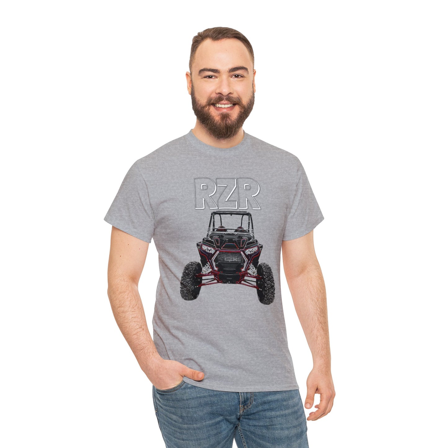 RZR UTV Side By Side 4x4 Off Road ATC Heavy Cotton Tee