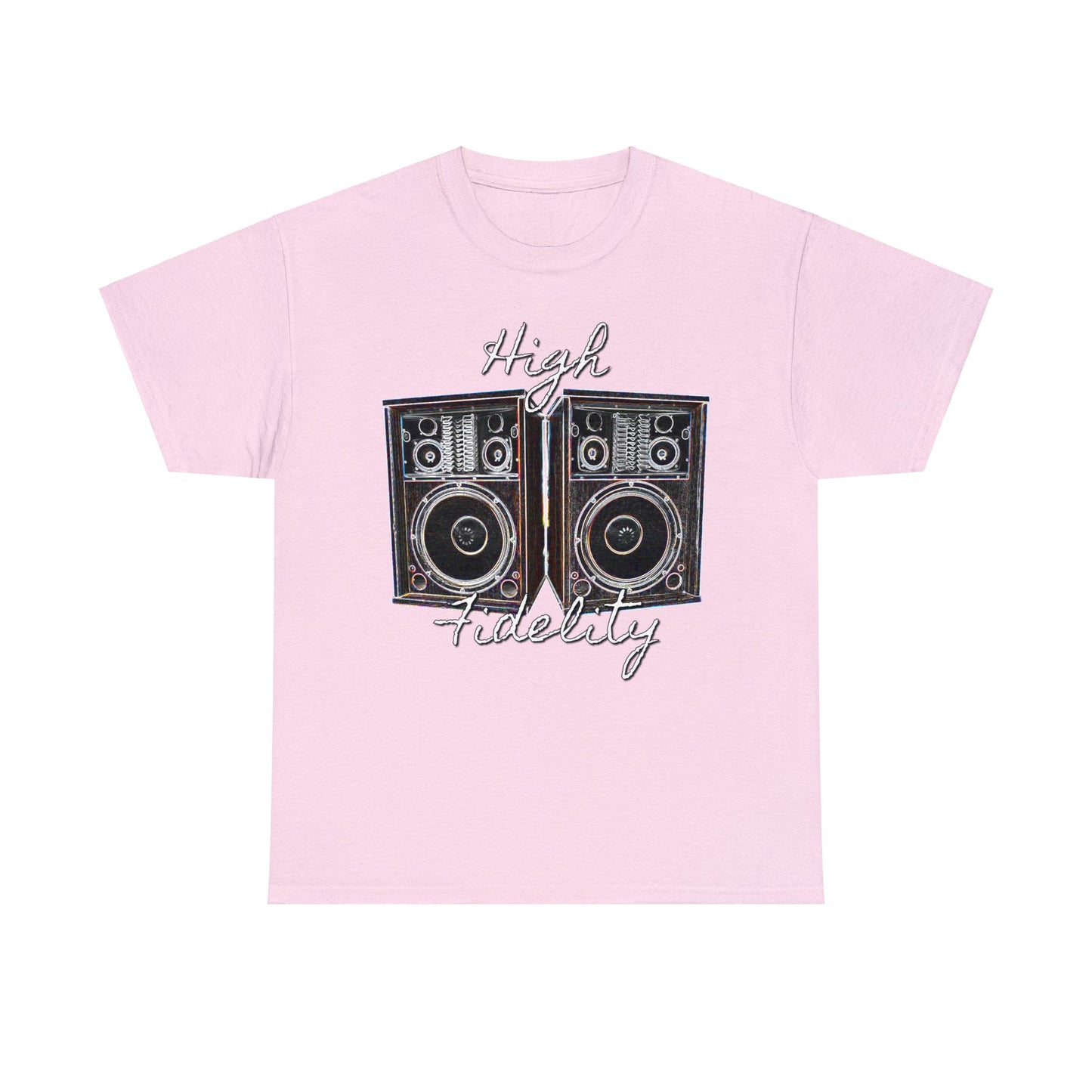 Audiophile, Vintage Stereo Speakers, High Fidelity, Lover of Music, Vintage Heavy Cotton Tee