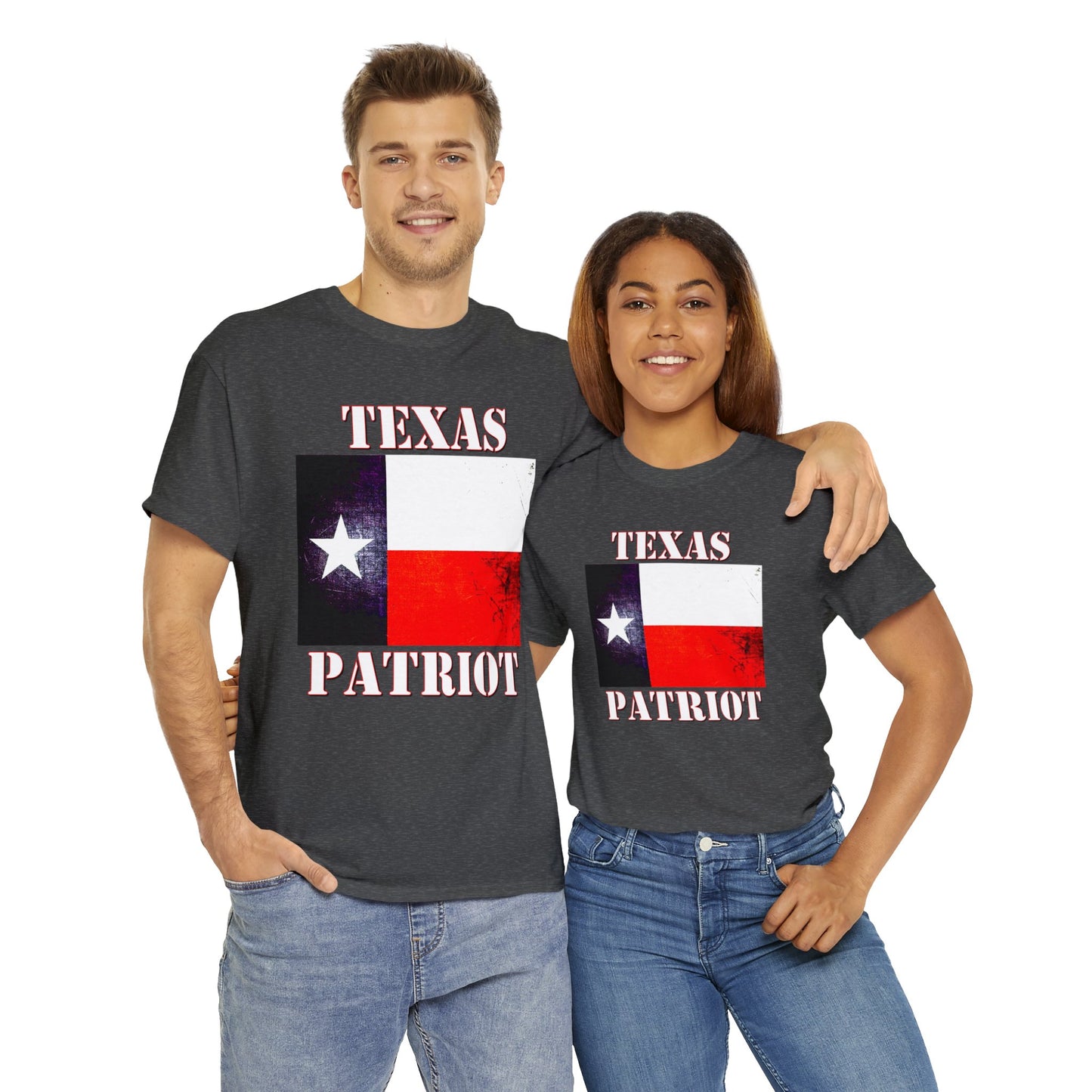 Texas Patriot Texas Pride Texan Heavy Cotton Tee