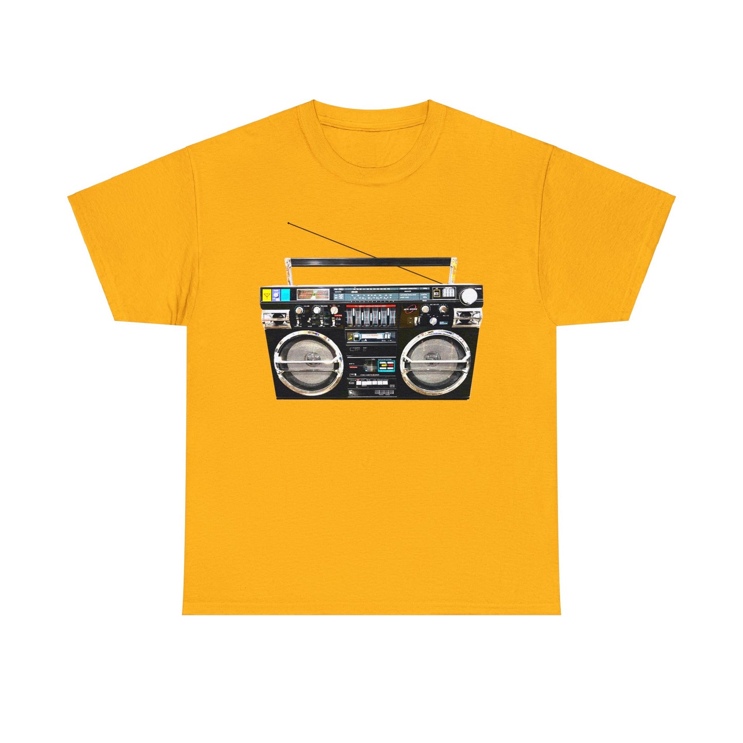 Jambox, Boom Box, Ghetto Blaster, Radio, Tape Player Heavy Cotton Tee