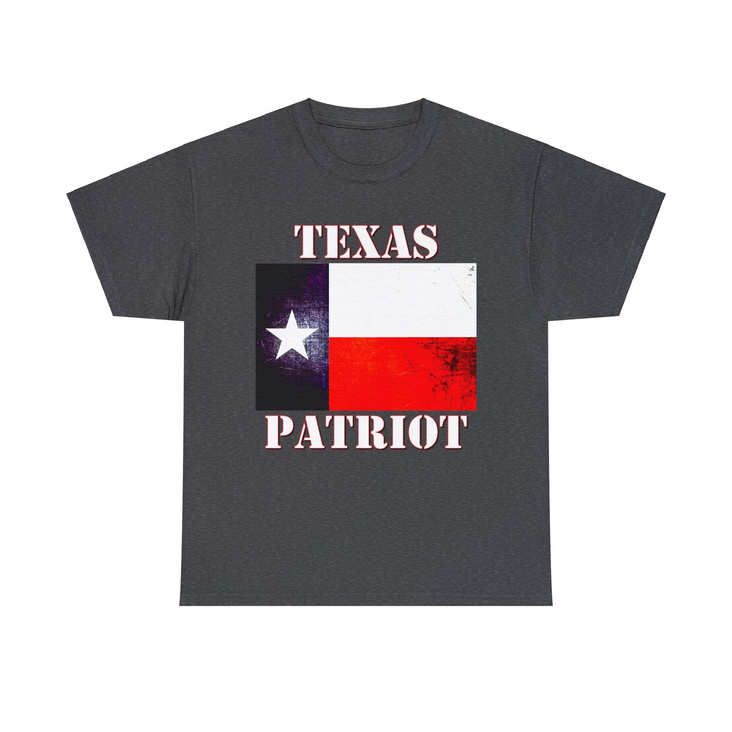 Texas Patriot Texas Pride Texan Heavy Cotton Tee