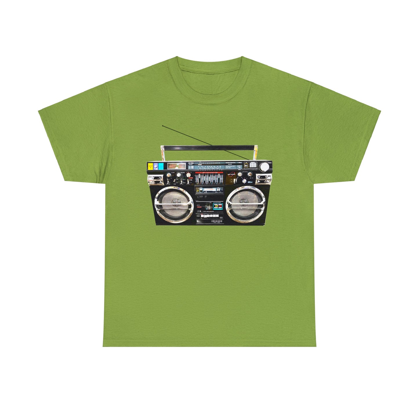 Jambox, Boom Box, Ghetto Blaster, Radio, Tape Player Heavy Cotton Tee