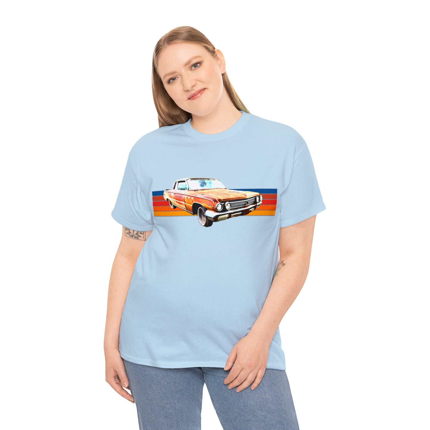 Vintage Wildcat Antique American Muscle Car Heavy Cotton Tee