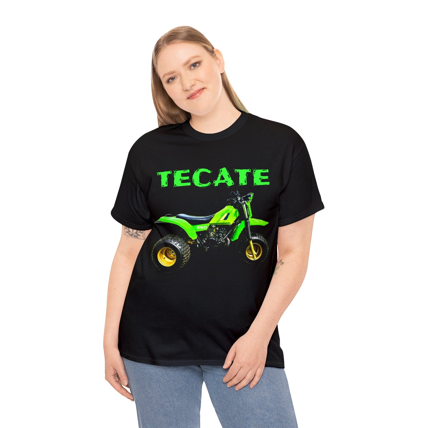 Tecate Vintage Three Wheeler 3 Wheeler ATC ATV Heavy Cotton Tee