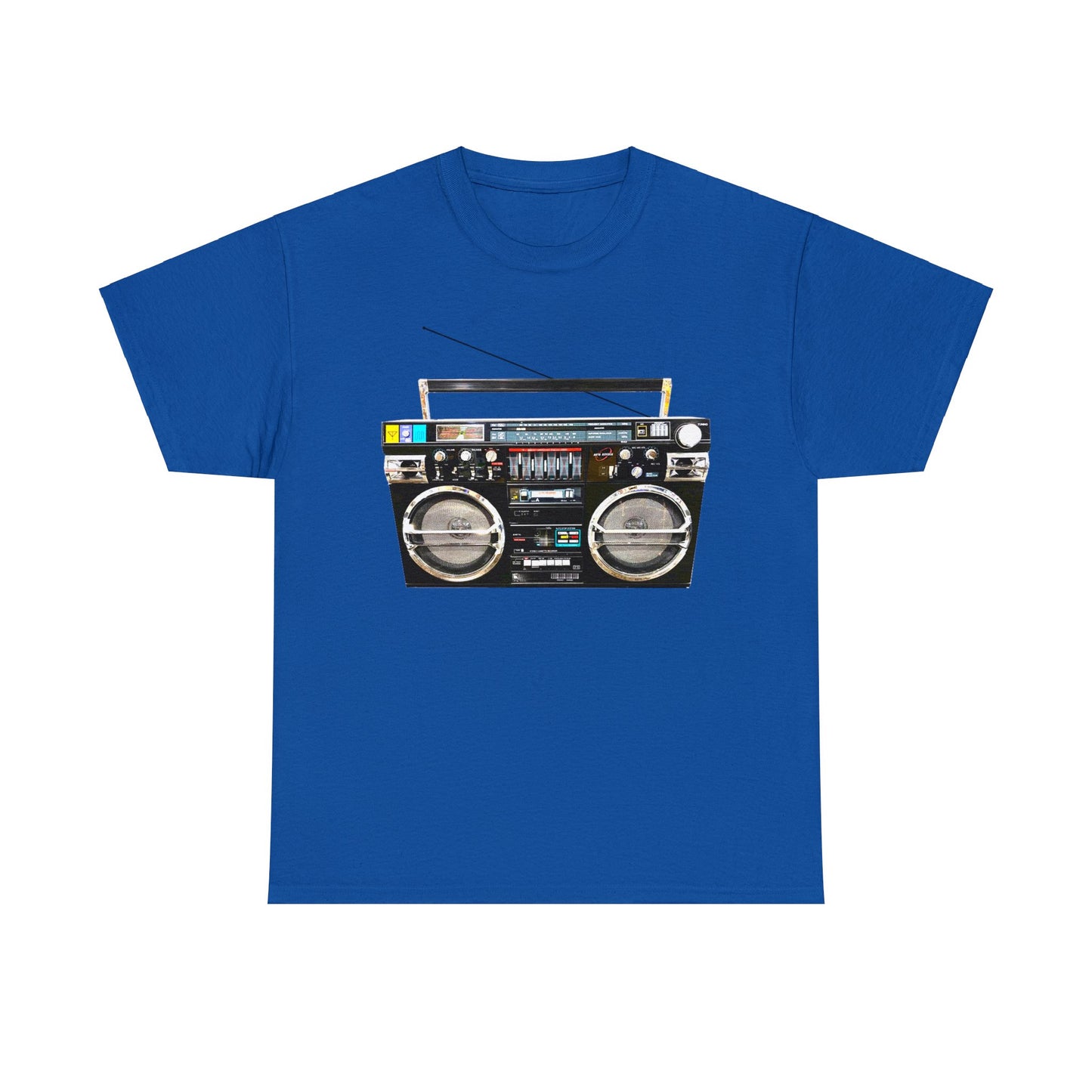 Jambox, Boom Box, Ghetto Blaster, Radio, Tape Player Heavy Cotton Tee