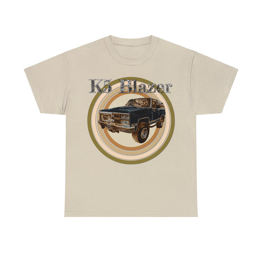 K5 Blazer Truck, 4x4 Truck, Vintage Blazer, Retro Blazer Car Heavy Cotton Tee