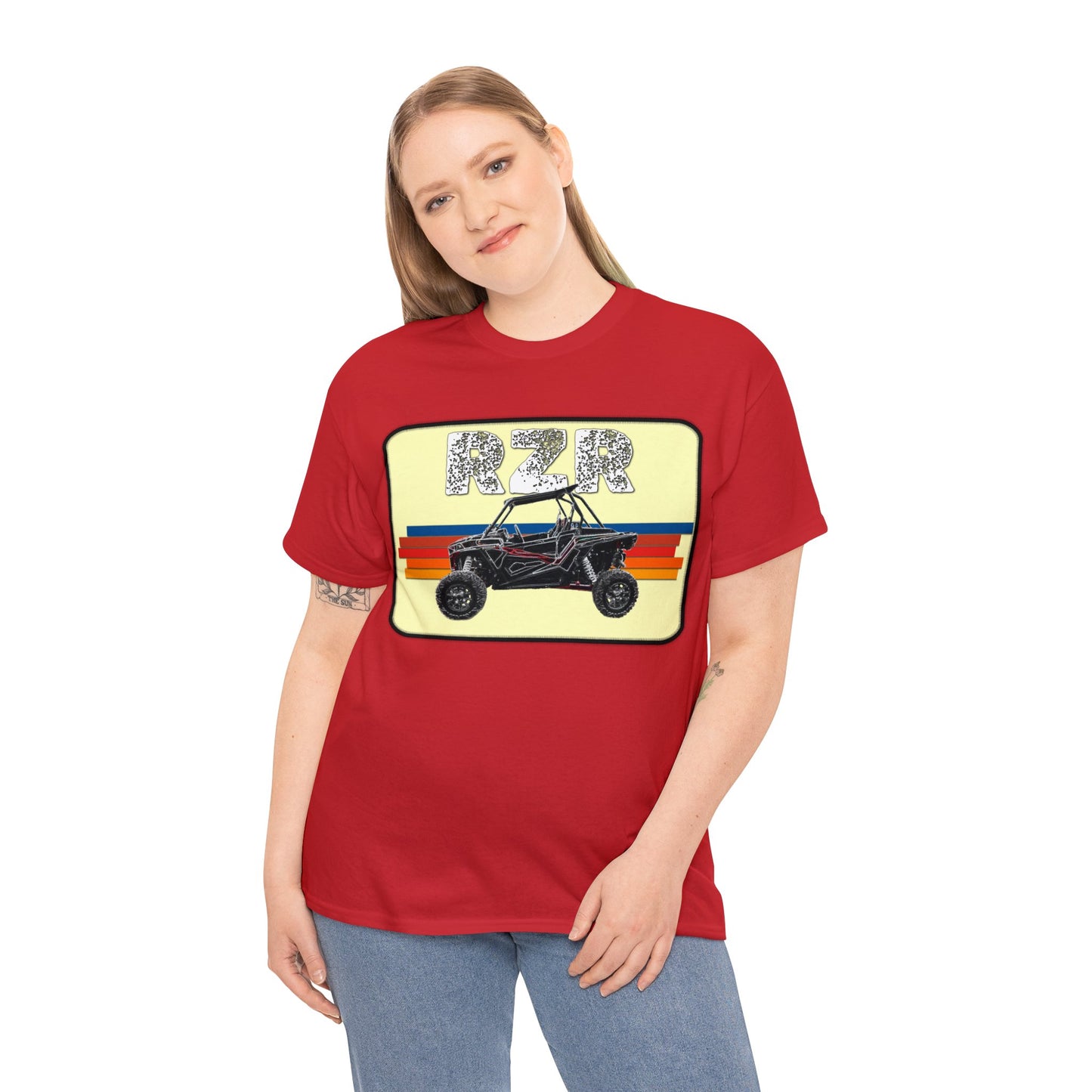 RZR UTV Side By Side 4x4 Off Road ATC Heavy Cotton Tee